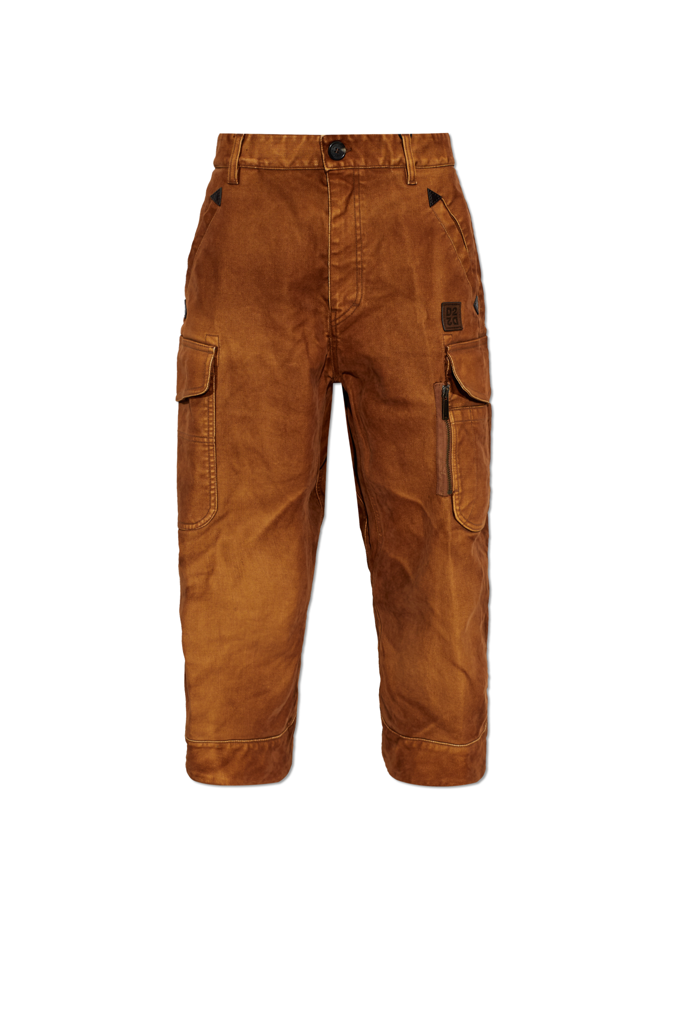 Dsquared2 Spodnie ‘Carpenter’ Typu ‘cargo, Kobiety, Brązowy