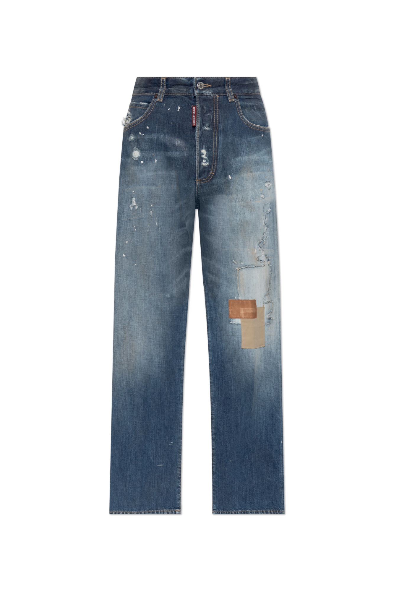 Dsquared2 Jeansy `Sand Diego`, Kobiety, Niebieski