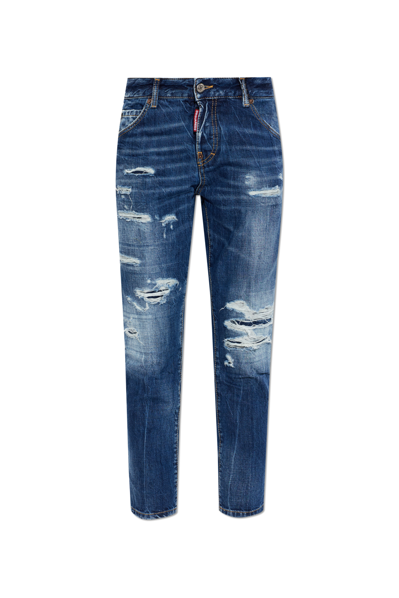 Dsquared2 Jeansy ‘Teddy’, Kobiety, Granatowy