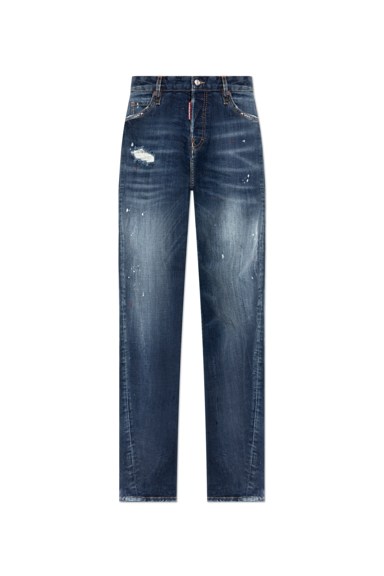 Dsquared2 Jeansy ‘Loose Twst’, Kobiety, Granatowy