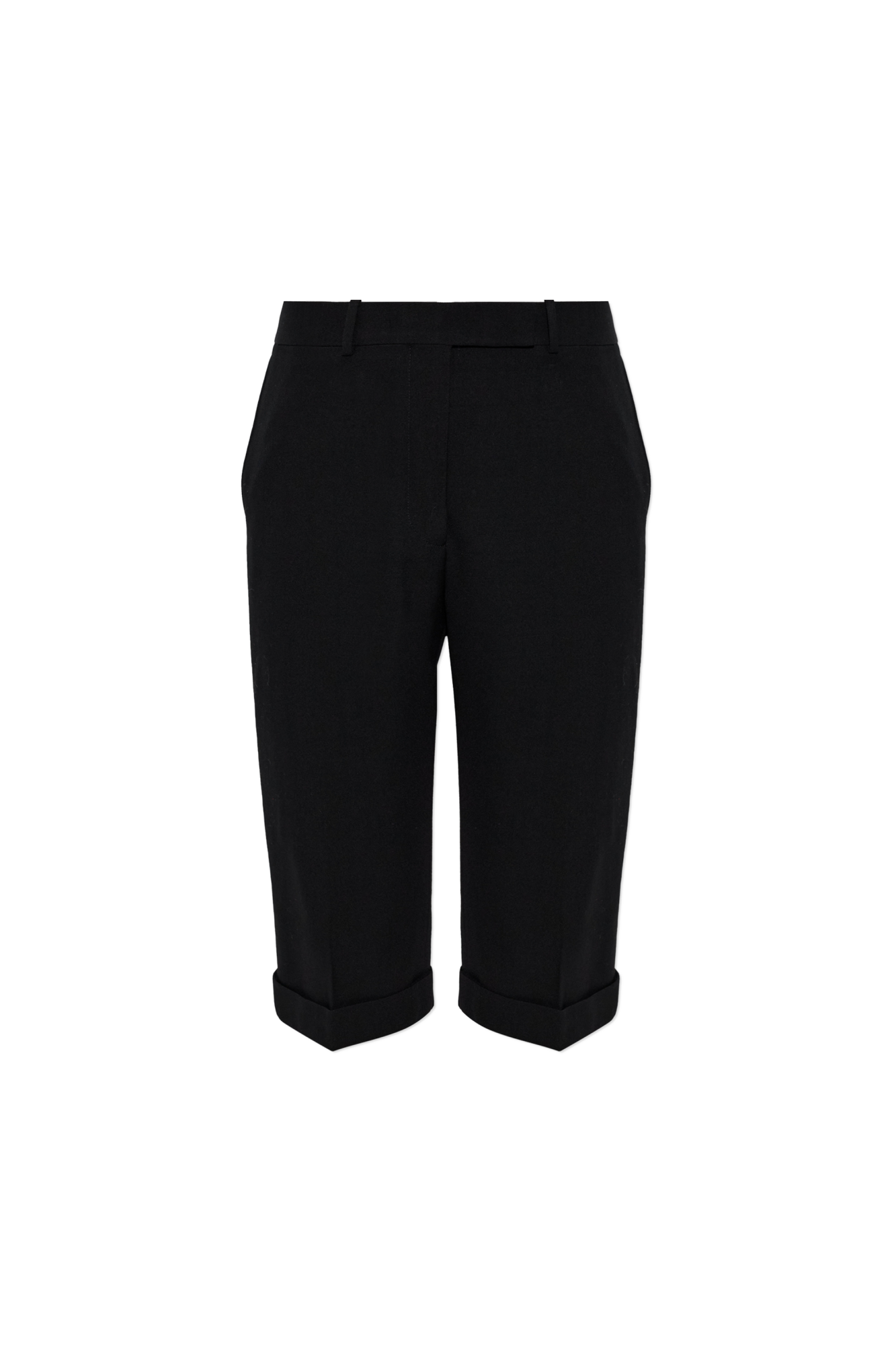 Tom Ford Wełniane Spodnie, Kobiety, Czarny