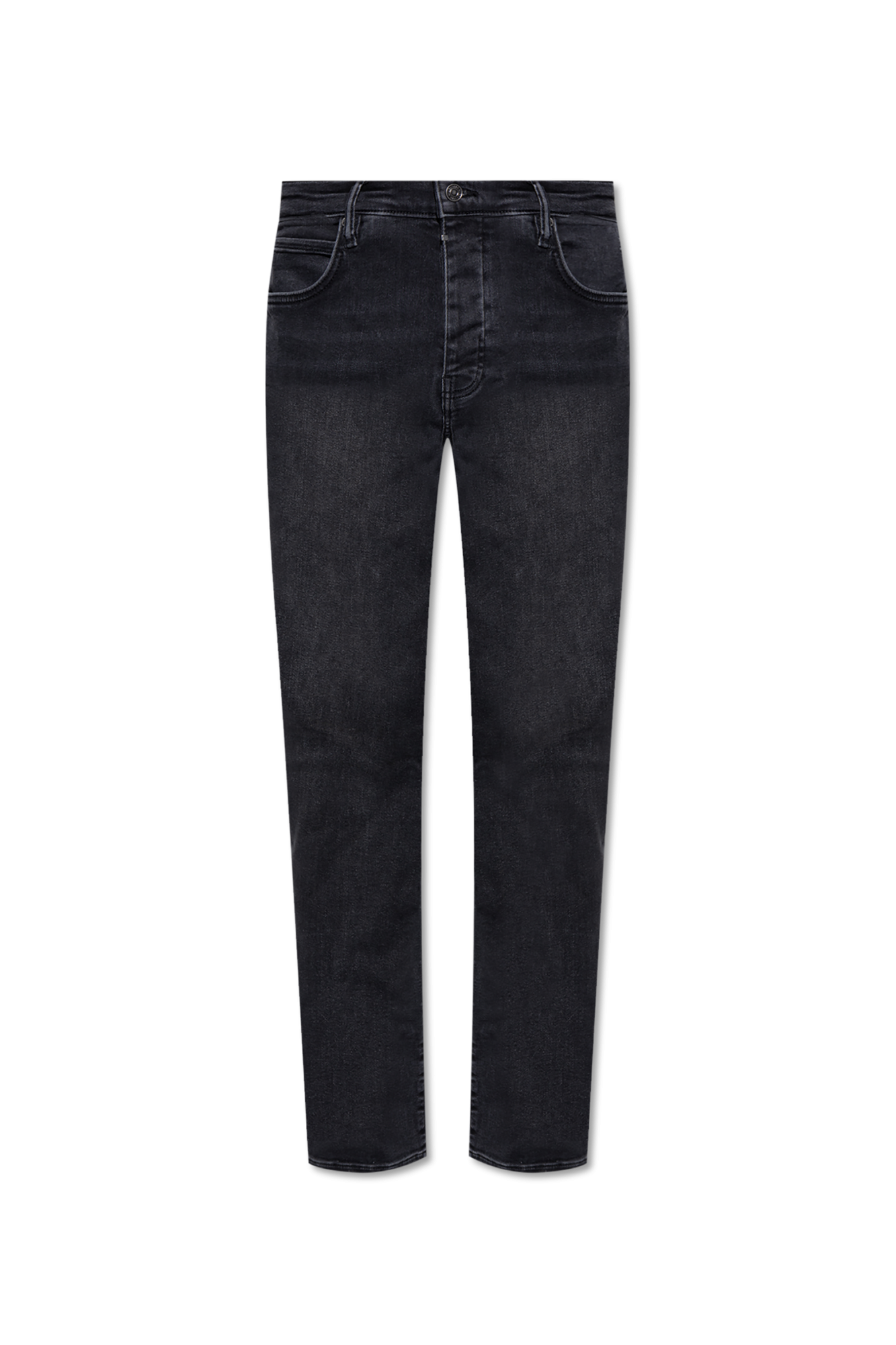 AllSaints Jeansy `Sid` Typu `skinny`, Mężczyźni, Czarny