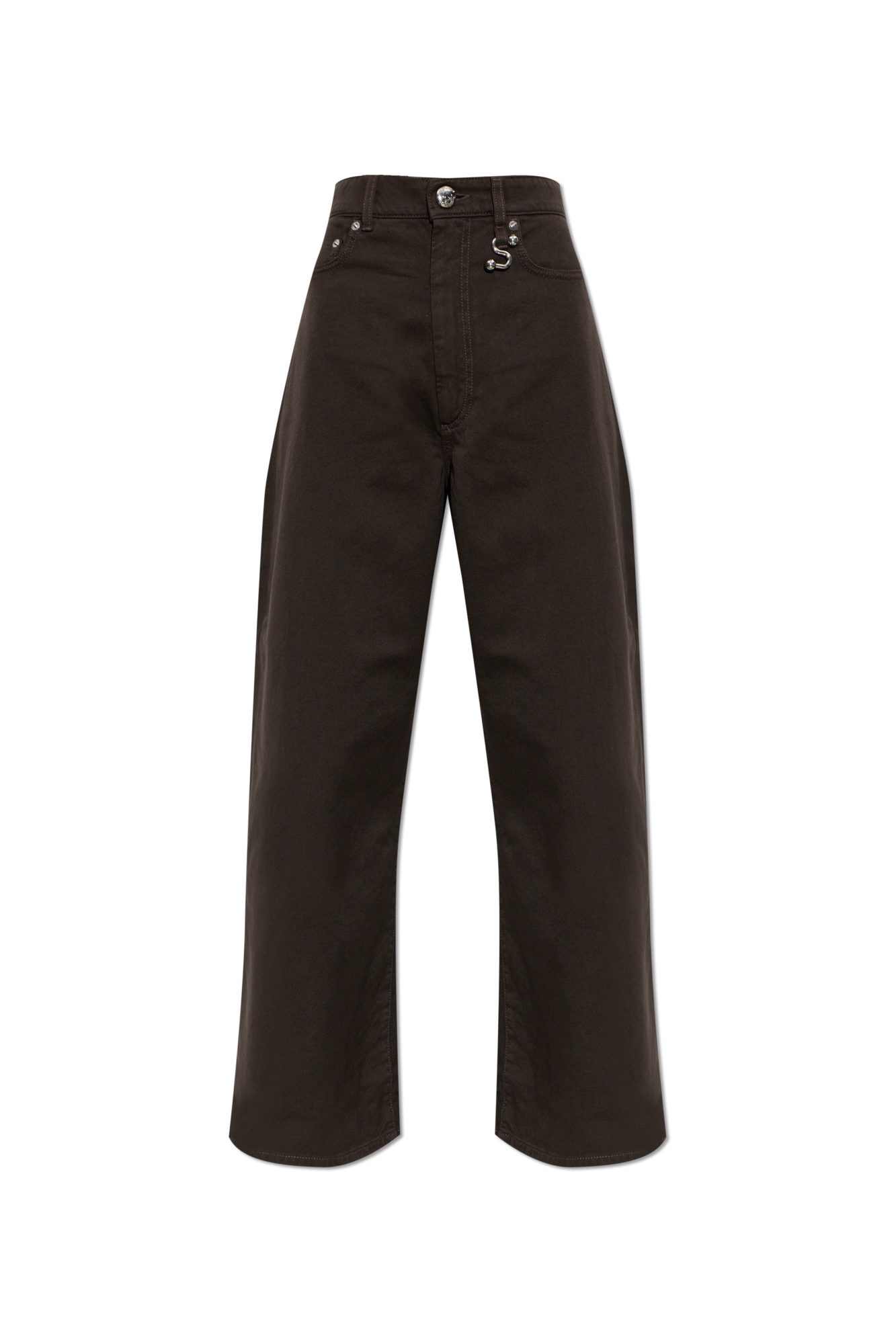 Sportmax Jeansy `Siamese`, Kobiety, Brązowy