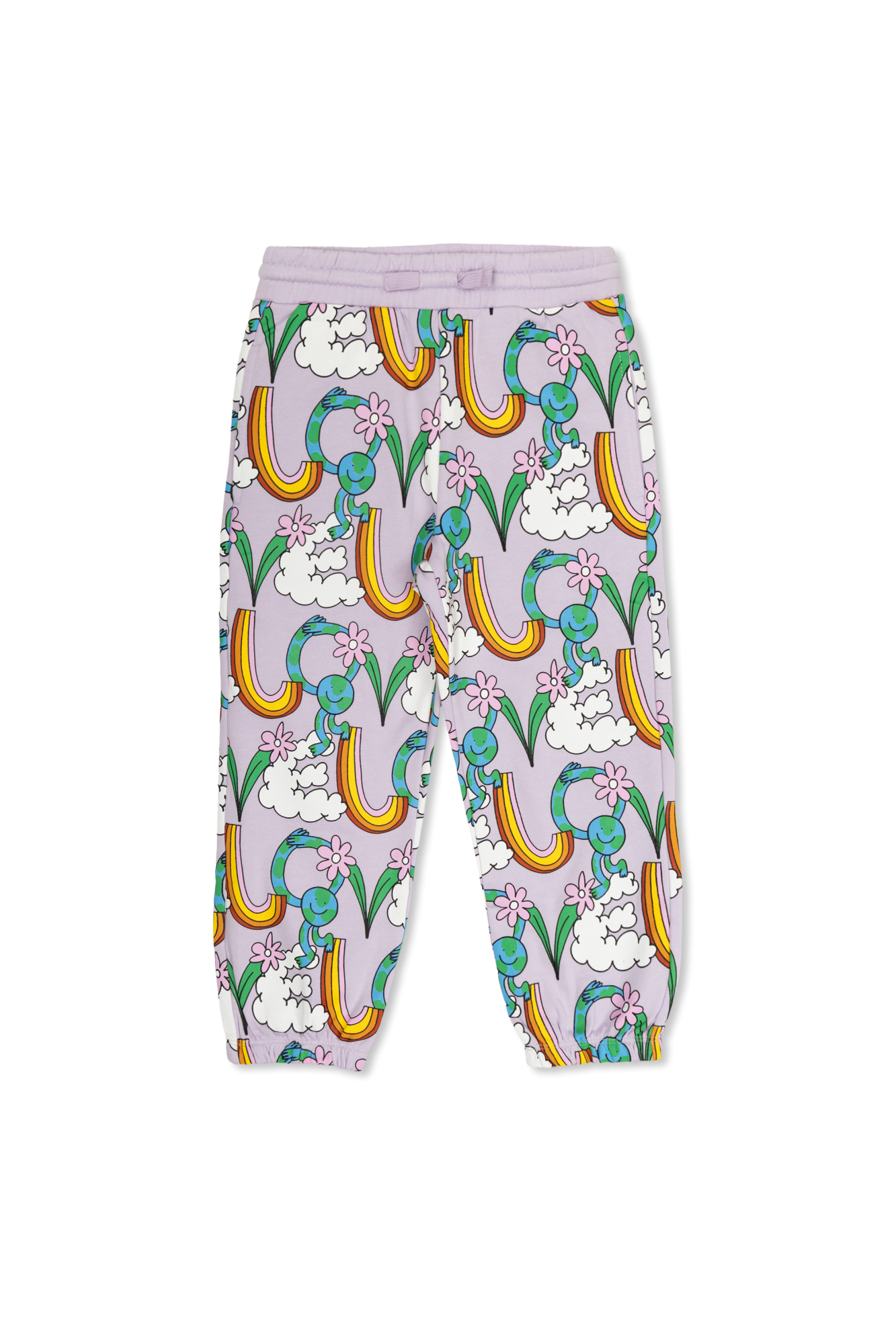 Stella McCartney Kids Spodnie Dresowe, Unisex, Fioletowy