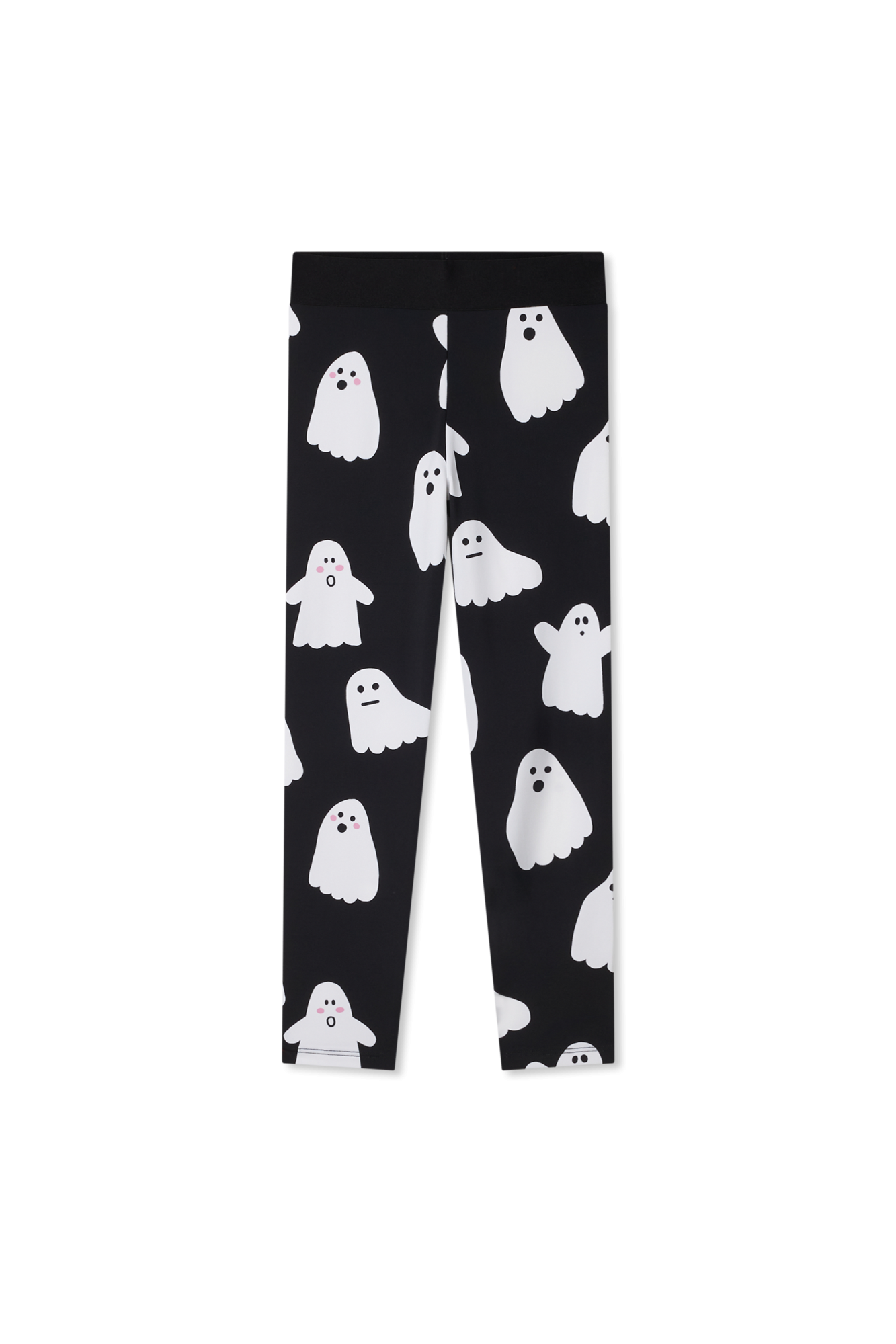 Stella McCartney Kids Legginsy Z Nadrukiem, Unisex, Czarny
