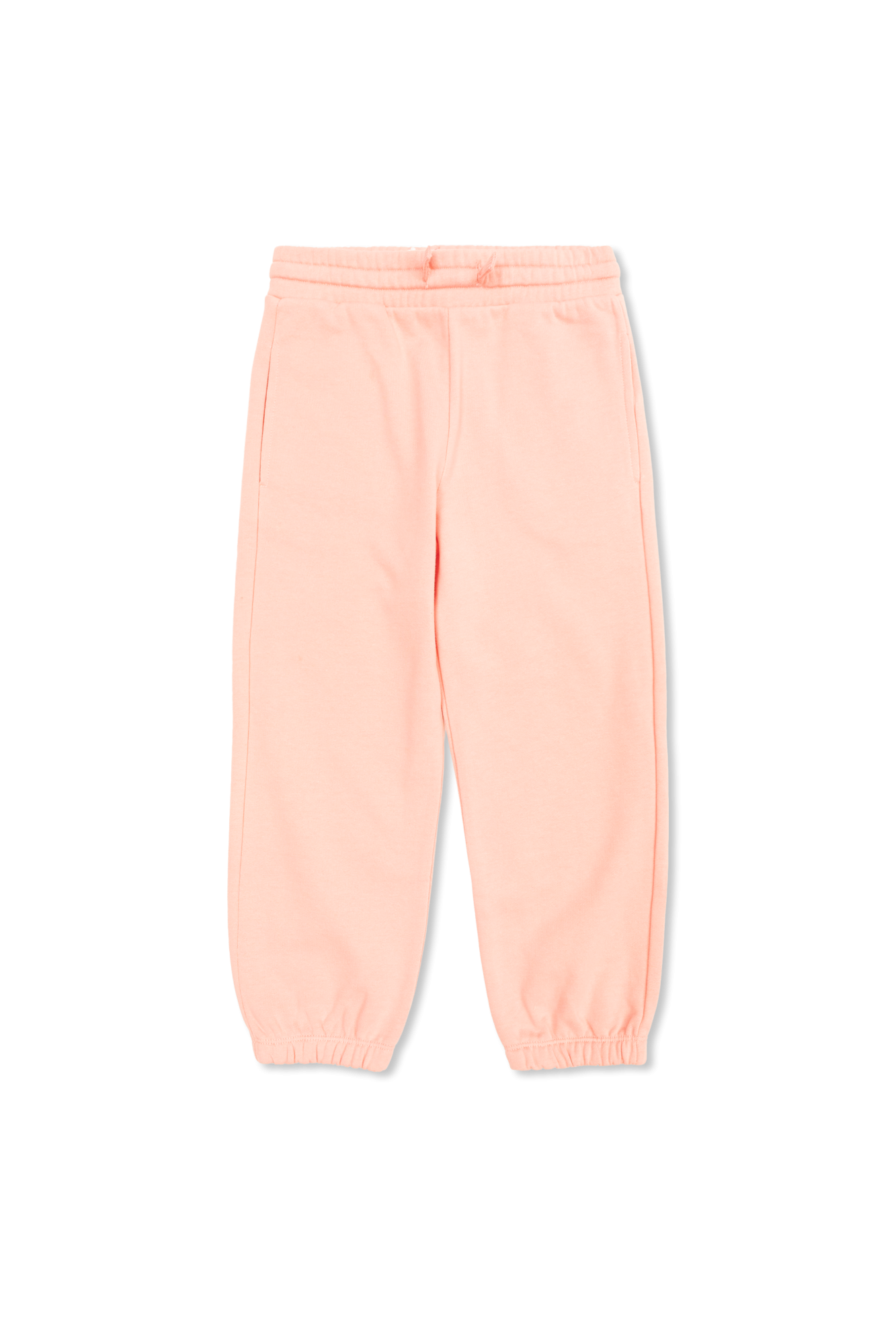 Stella McCartney Kids Spodnie Dresowe Z Nadrukiem Na Kieszeni, Unisex, Różowy