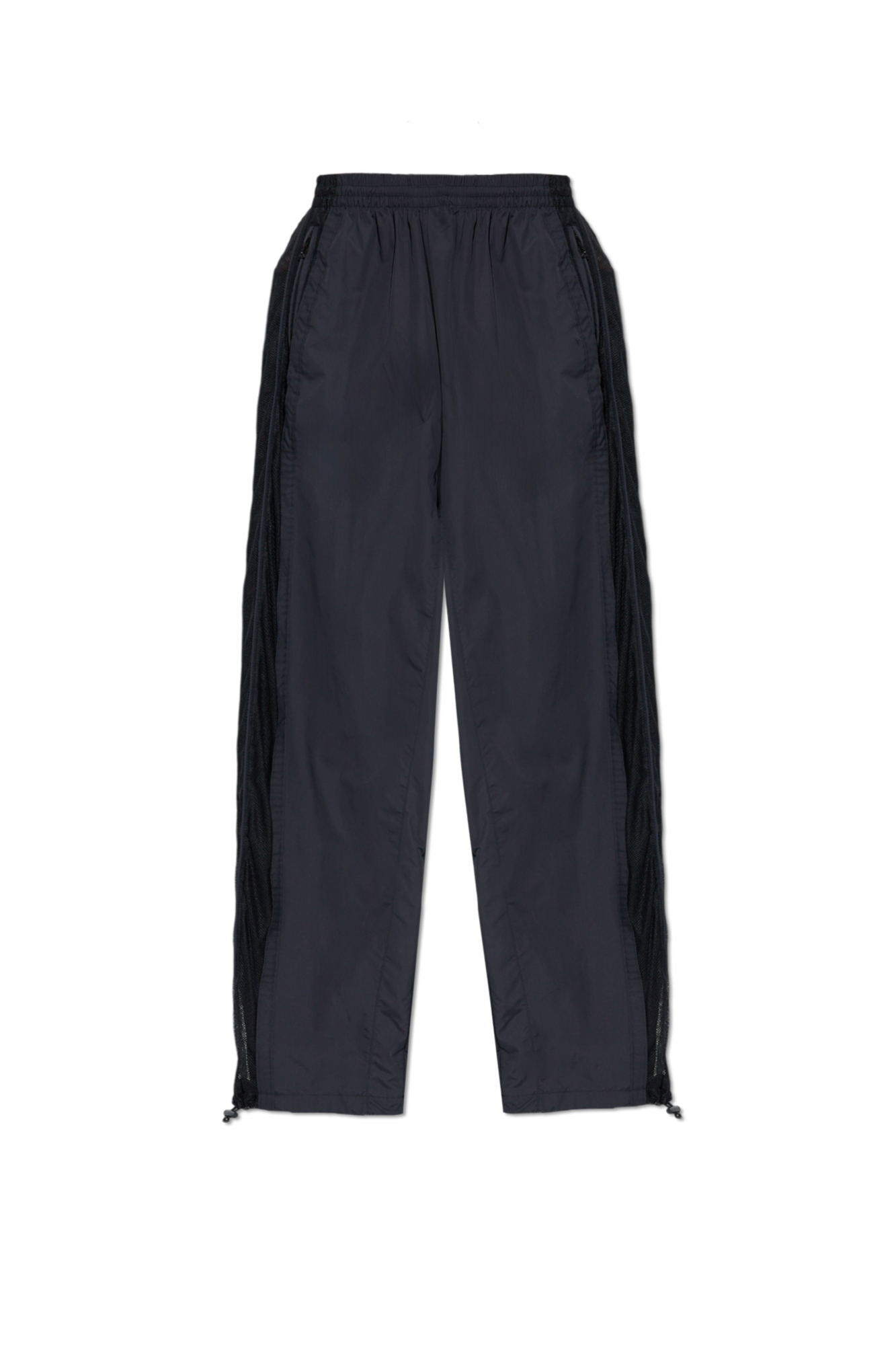 VETEMENTS Spodnie Zakończone Regulowanym ściągaczem, Unisex, Czarny