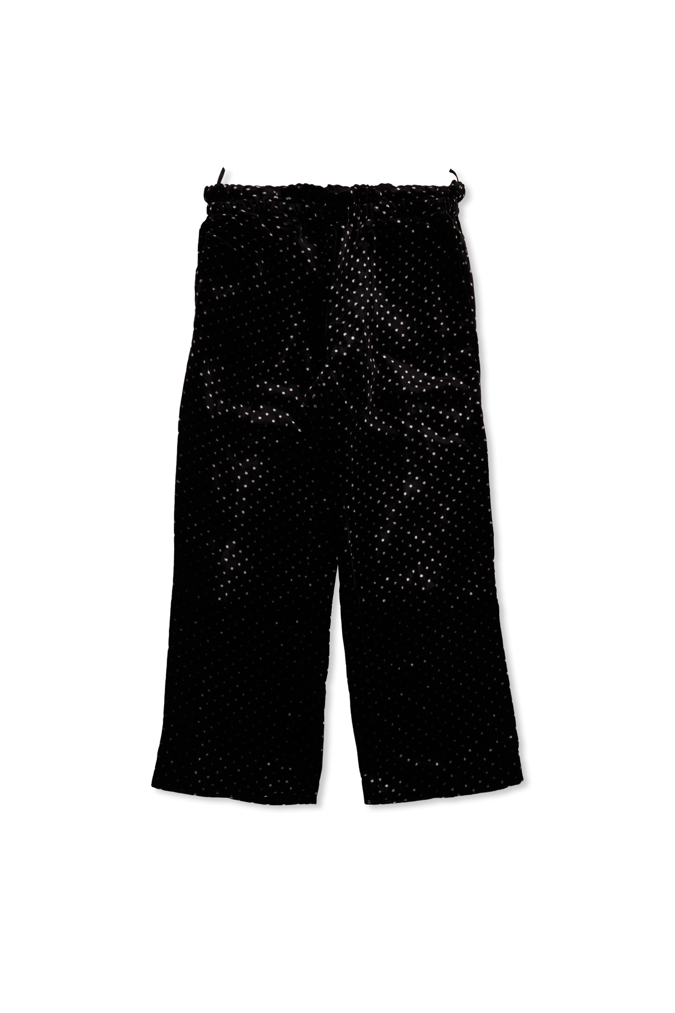 Bonpoint  Aksamitne Spodnie `Jerinna`, Unisex, Czarny
