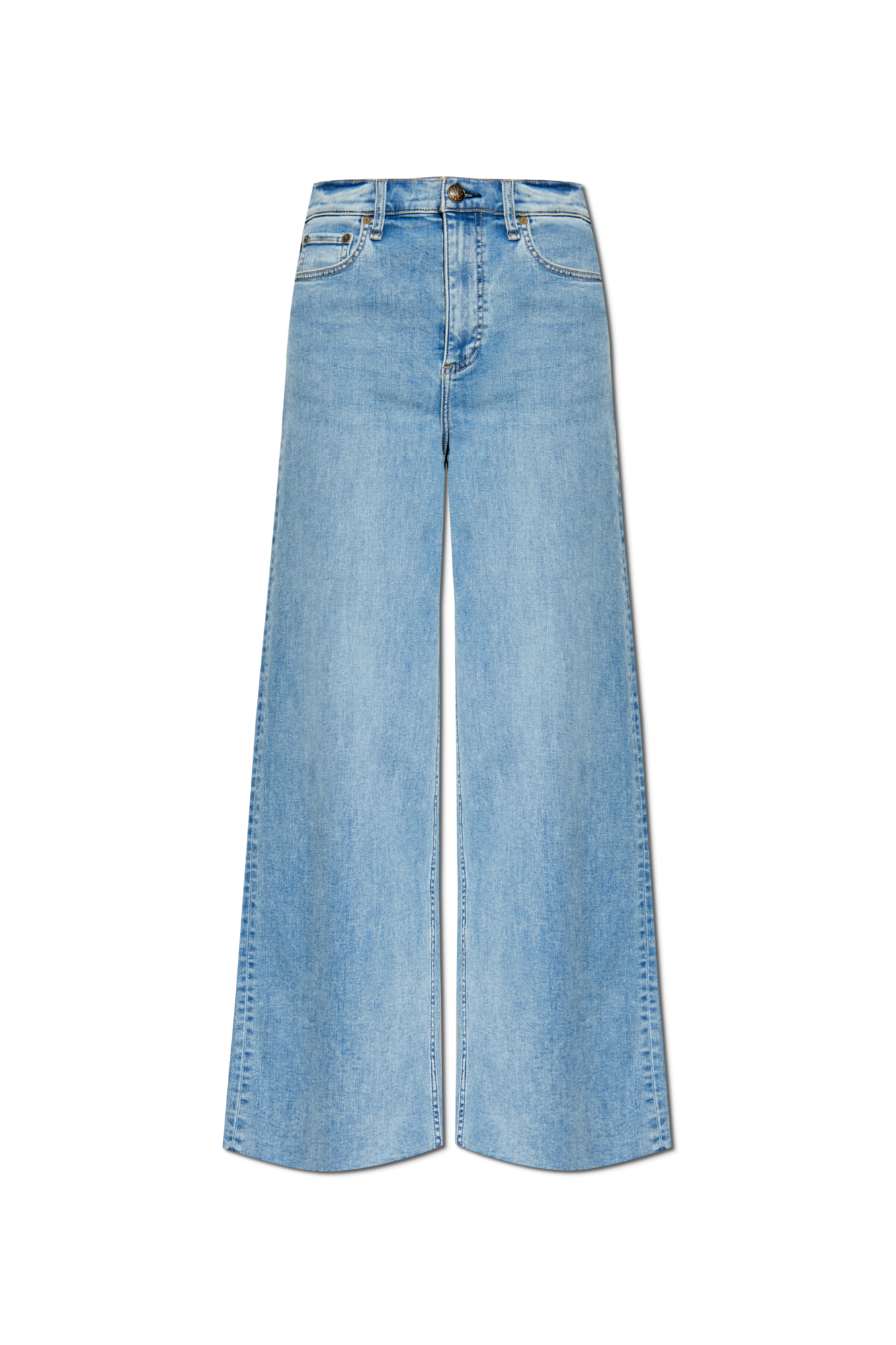 Rag & Bone Jeansy `The Sofie`, Kobiety, Jasnoniebieski