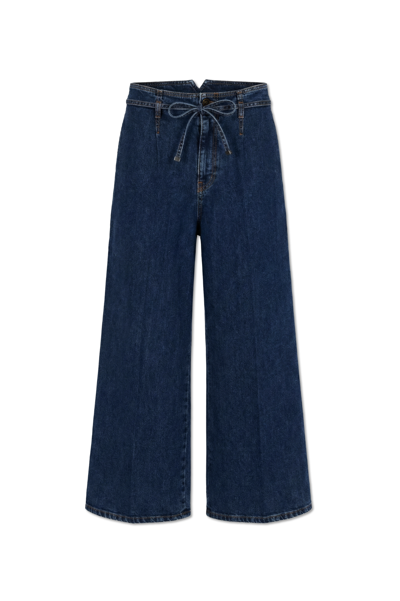 Etro Jeansy Z Szerokimi Nogawkami, Kobiety, Granatowy