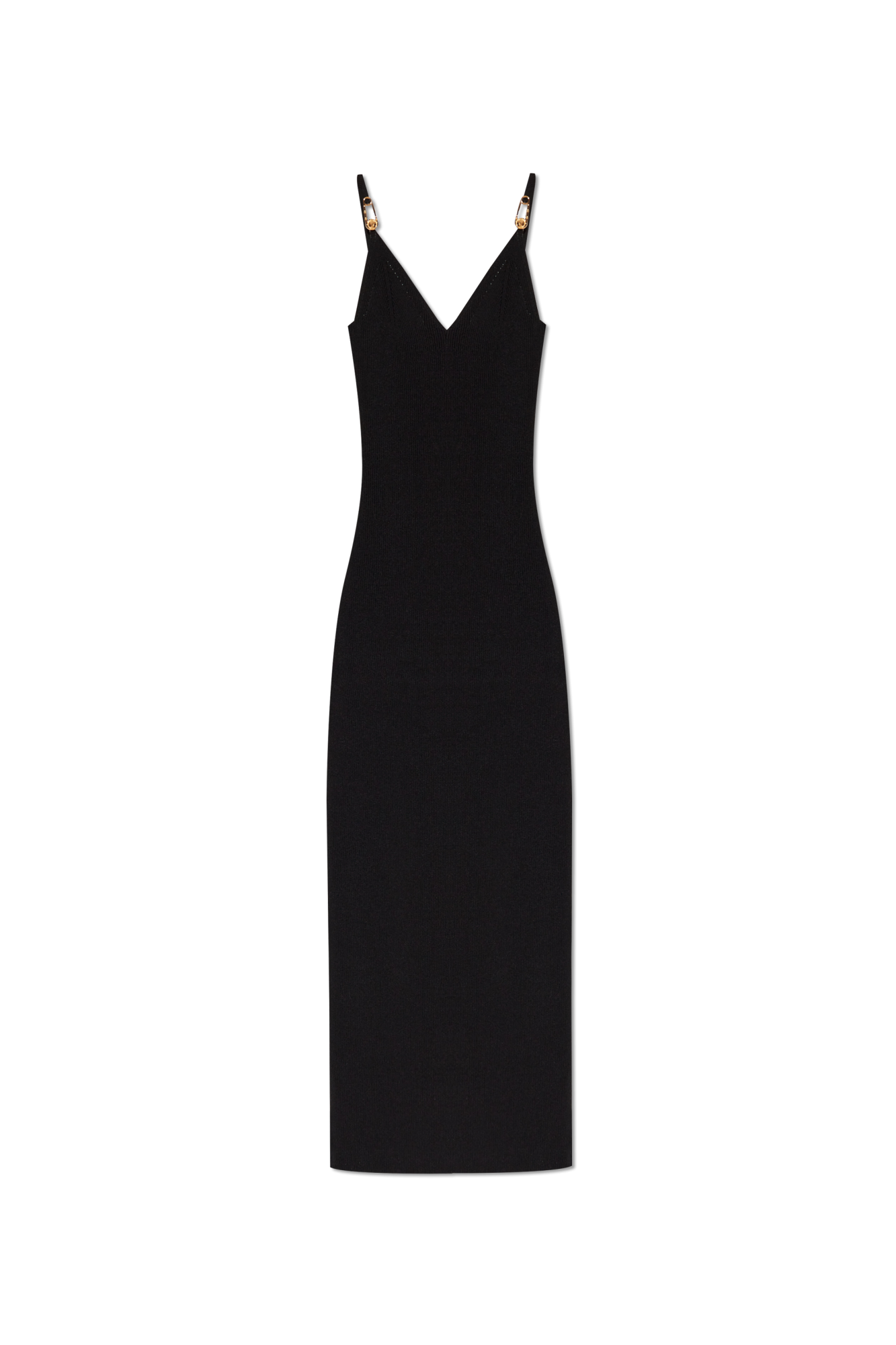 Versace Sukienka Na Ramiączkach  O Dopasowanym Kroju, Kobiety, Czarny