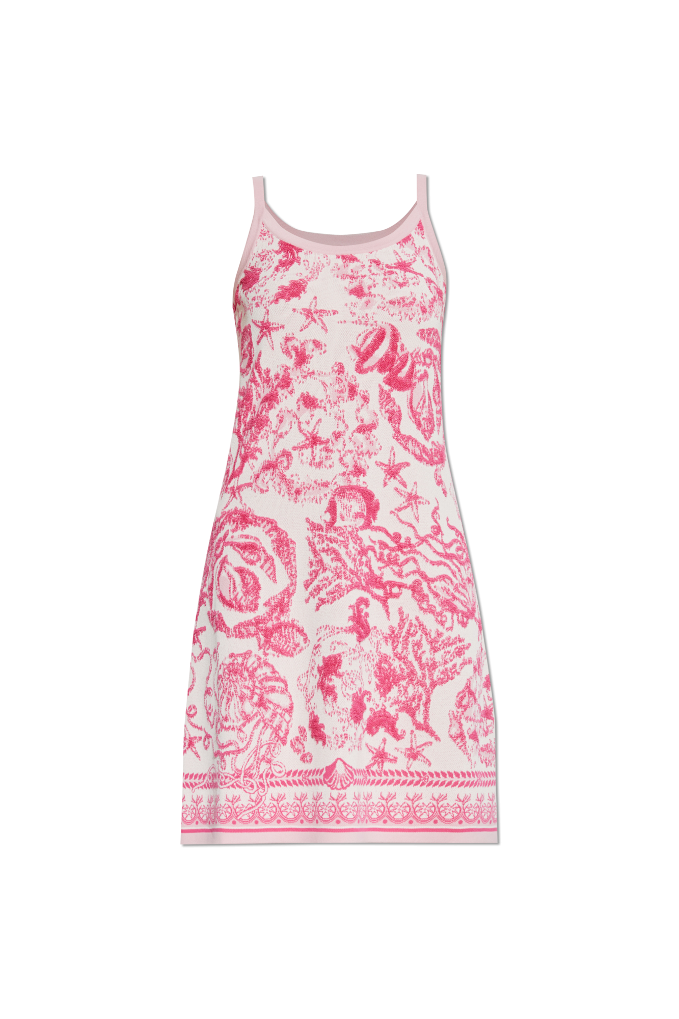 Versace Sukienka  Ze Wzorem `Barocco`, Kobiety, Różowy