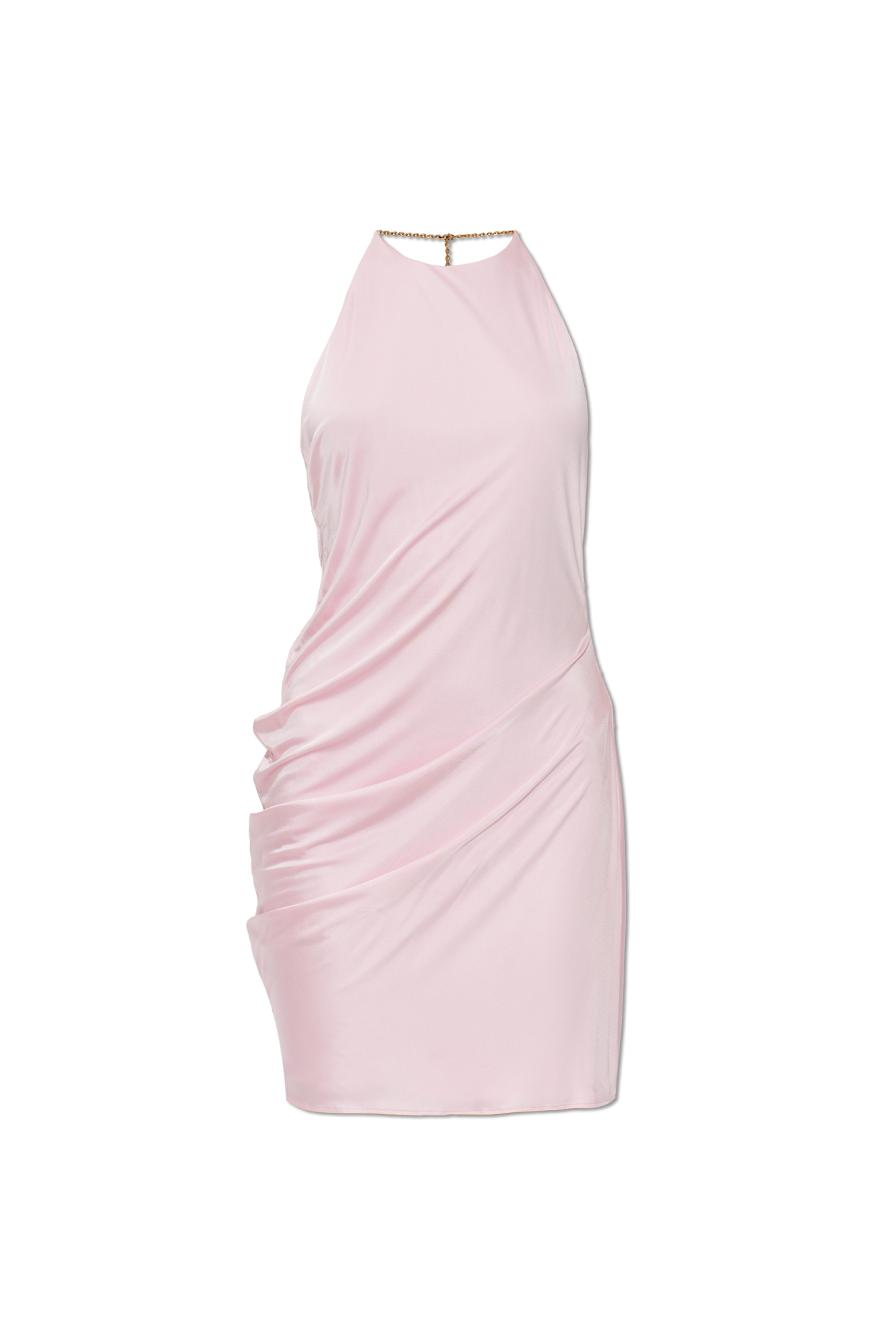 Versace Sukienka Z Odkrytymi Plecami, Kobiety, Różowy
