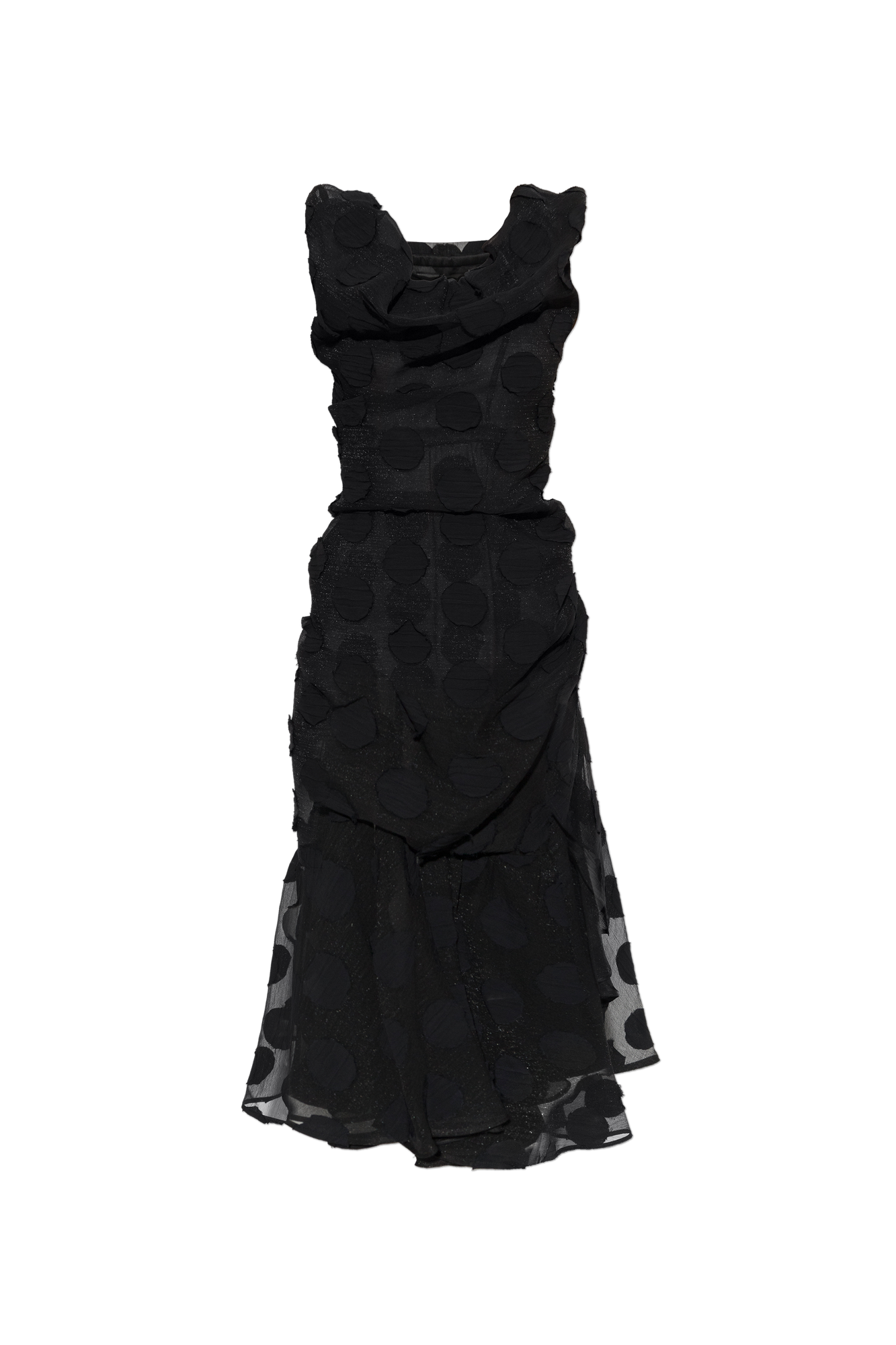 Vivienne Westwood Sukienka ‘Ginnie Frill’, Kobiety, Czarny