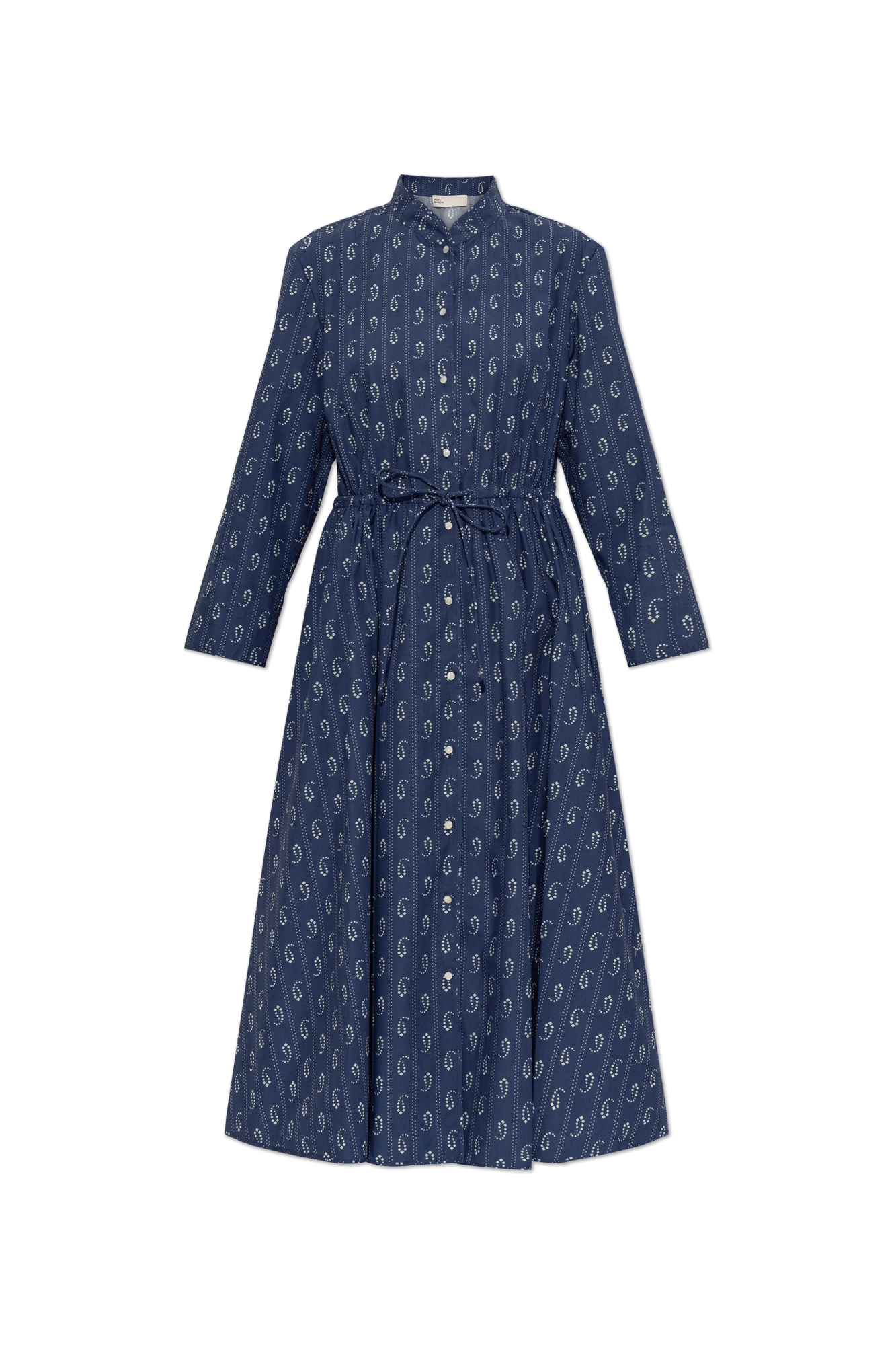 Tory Burch Sukienka Z Nadrukiem, Kobiety, Granatowy