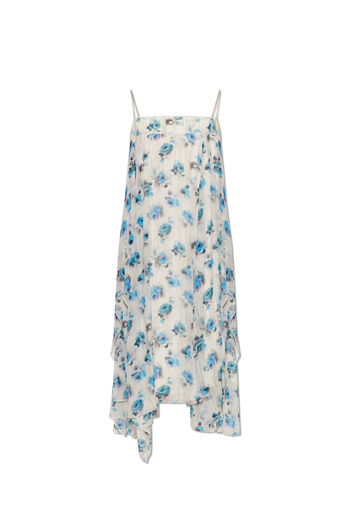 Tory Burch Jedwabna Sukienka, Kobiety, Niebieski