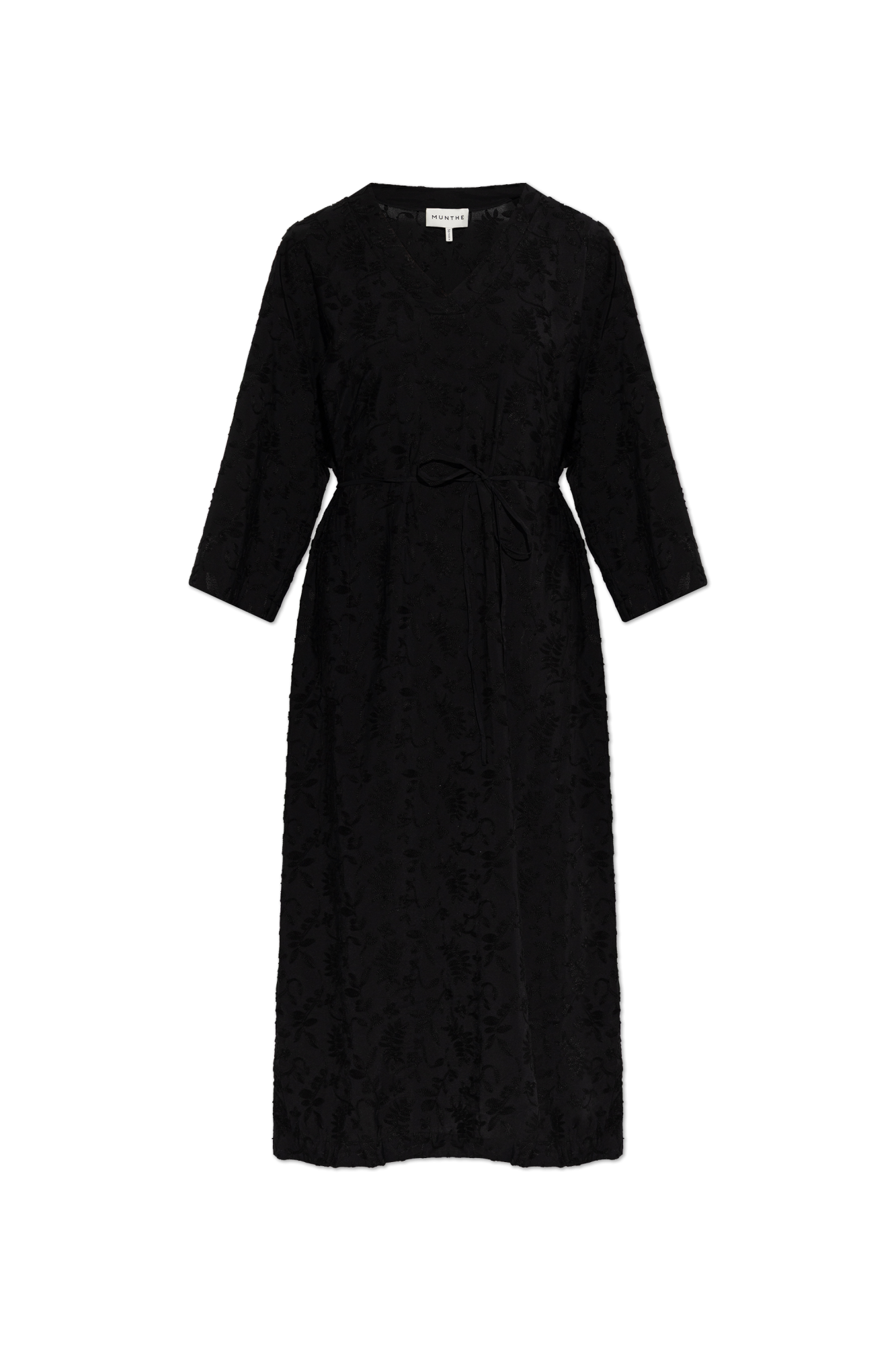 Munthe Sukienka `Byrus`, Kobiety, Czarny