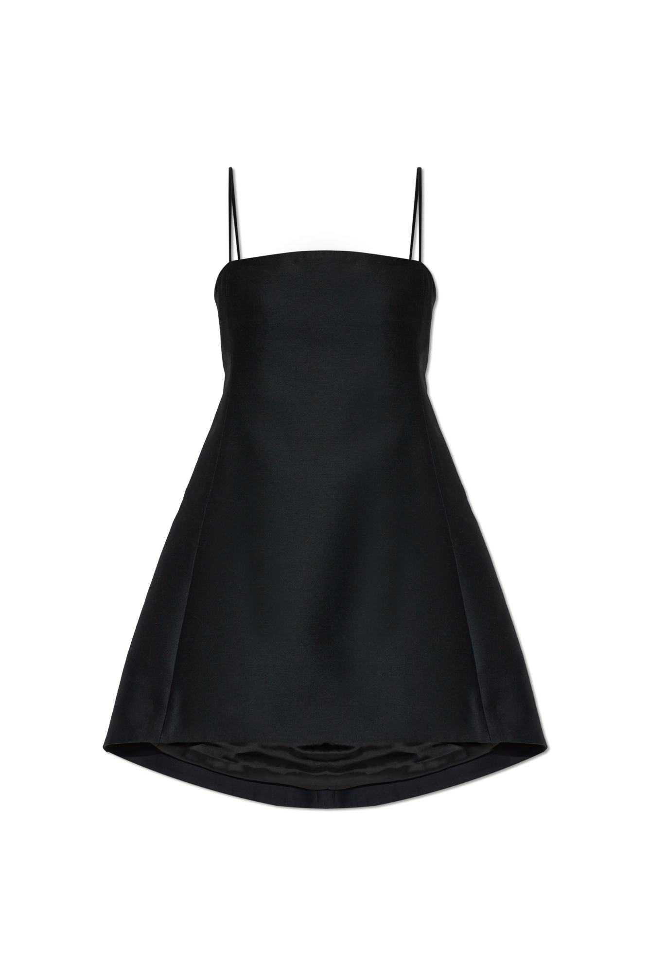 Balenciaga Wełniana Sukienka, Kobiety, Czarny