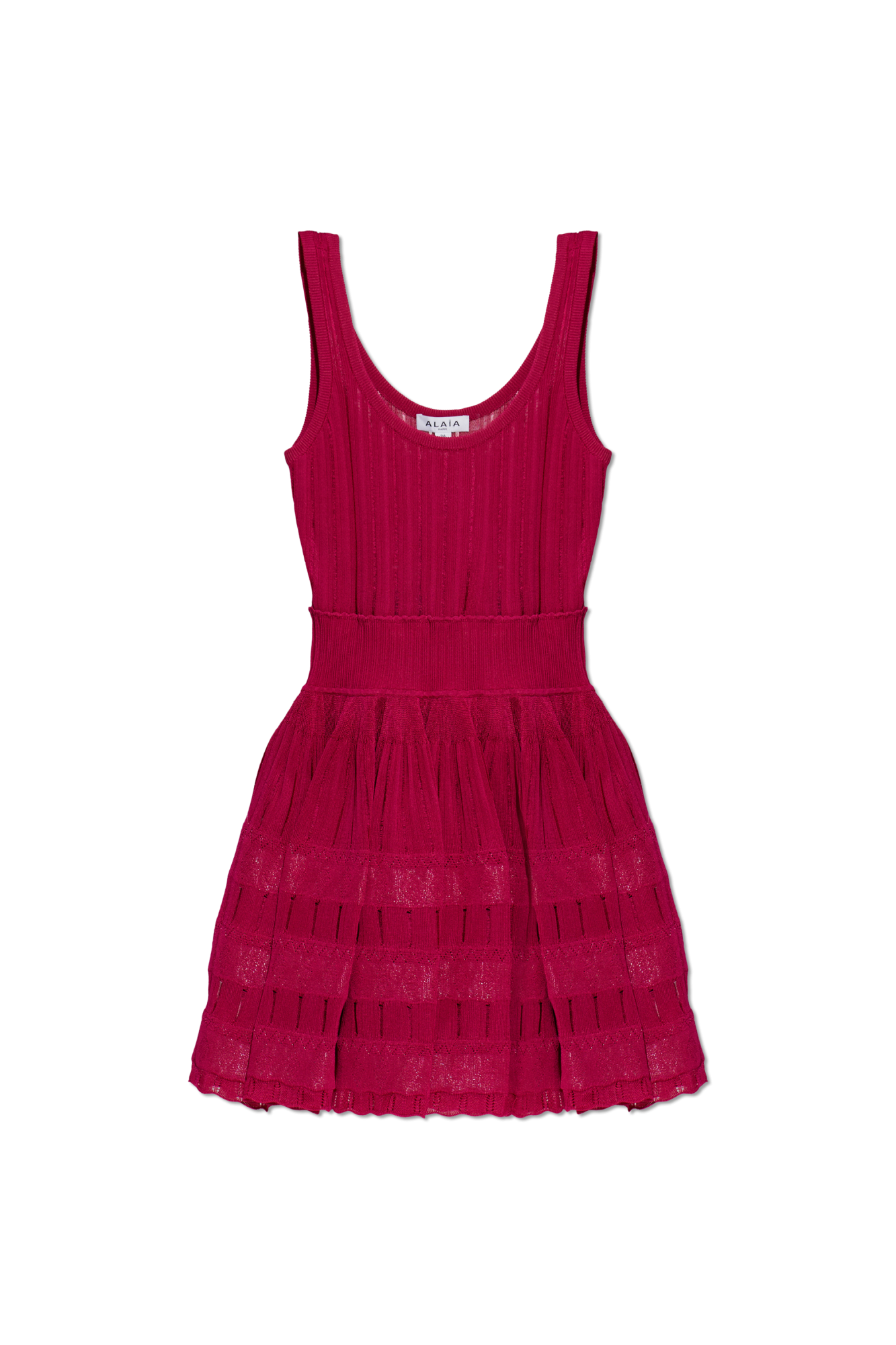 Alaïa Sukienka Bez Rękawów, Kobiety, Różowy