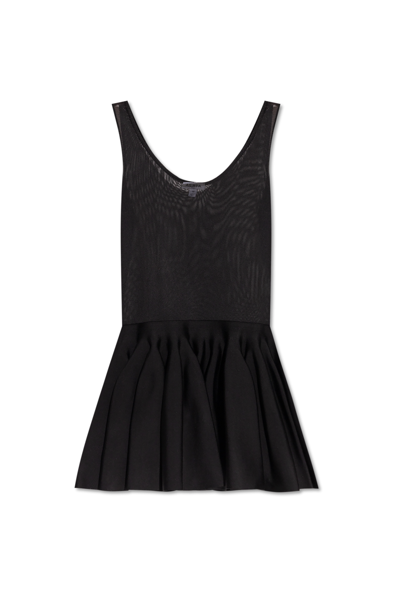 Alaïa Sukienka Bez Rękawów, Kobiety, Czarny