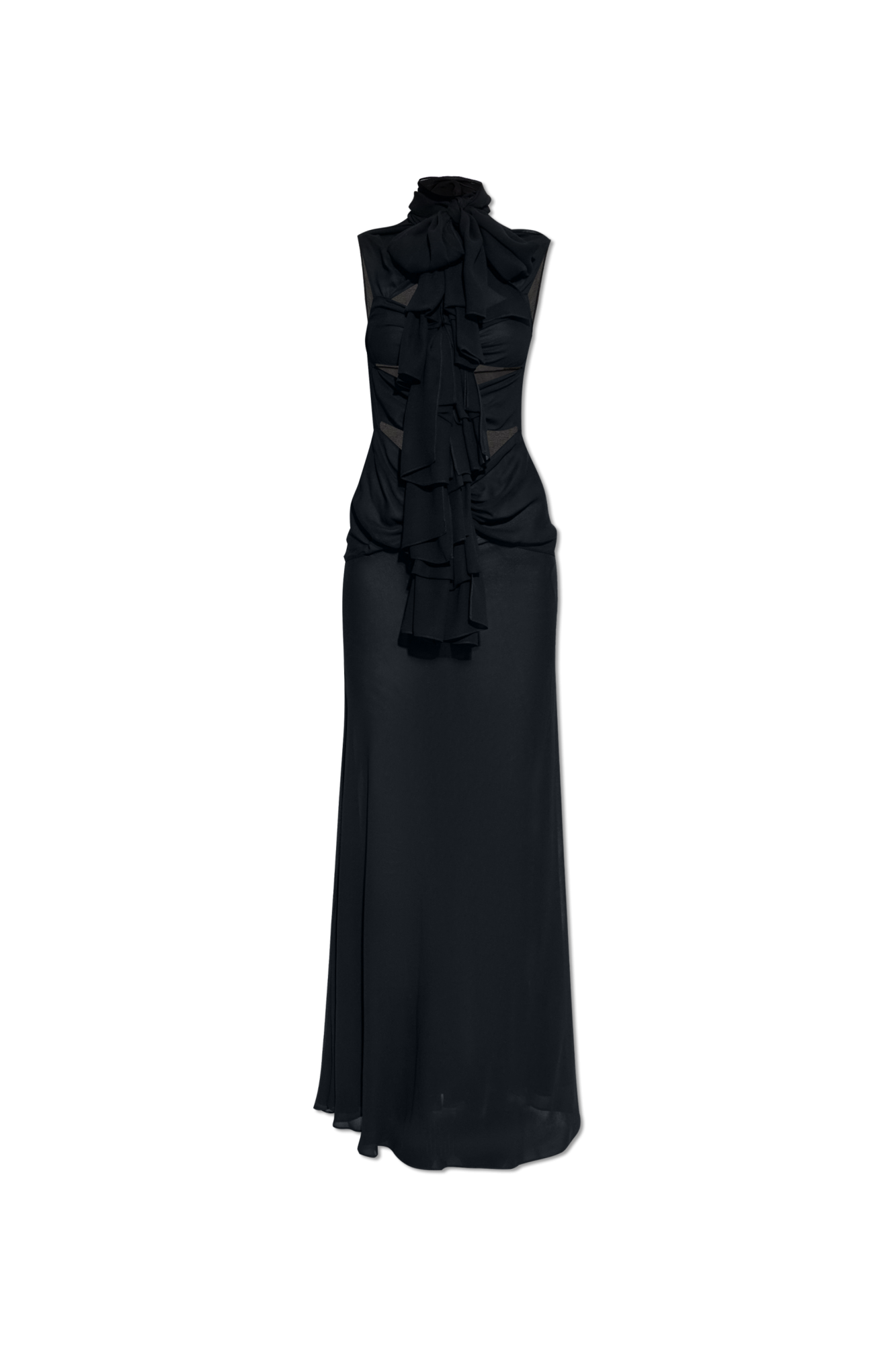 Alaïa Transparentna Sukienka, Kobiety, Czarny