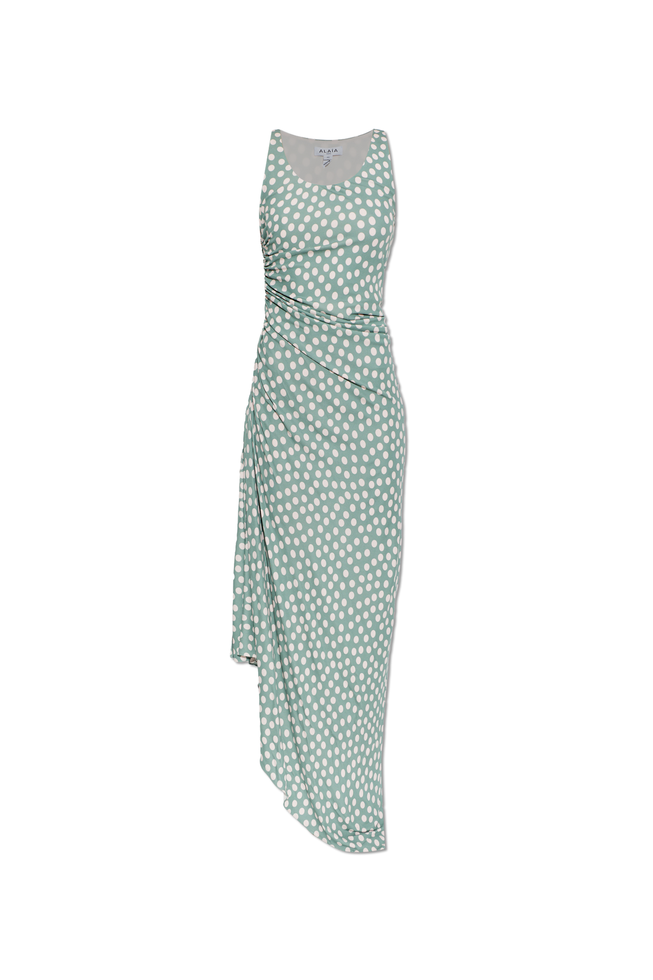 Alaïa Sukienka W Grochy, Kobiety, Zielony