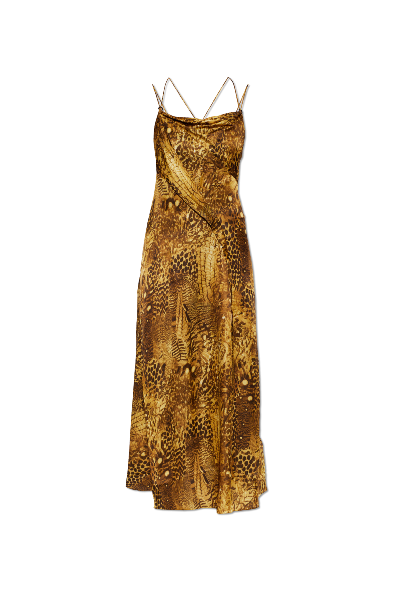 AllSaints Sukienka ‘Claire’, Kobiety, żółty
