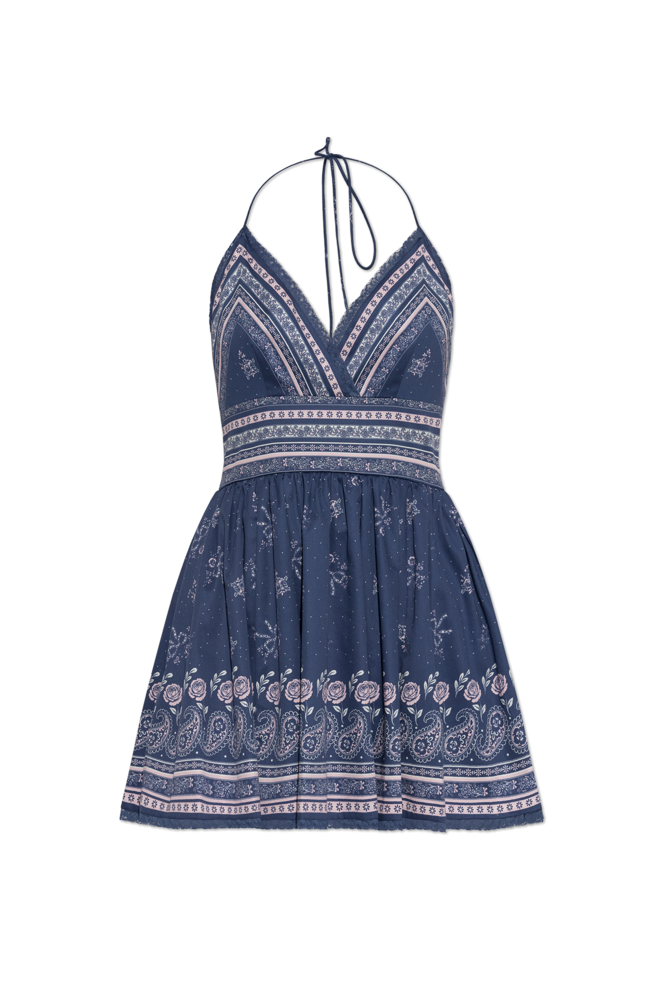LoveShackFancy Sukienka ‘Arletta’, Kobiety, Granatowy