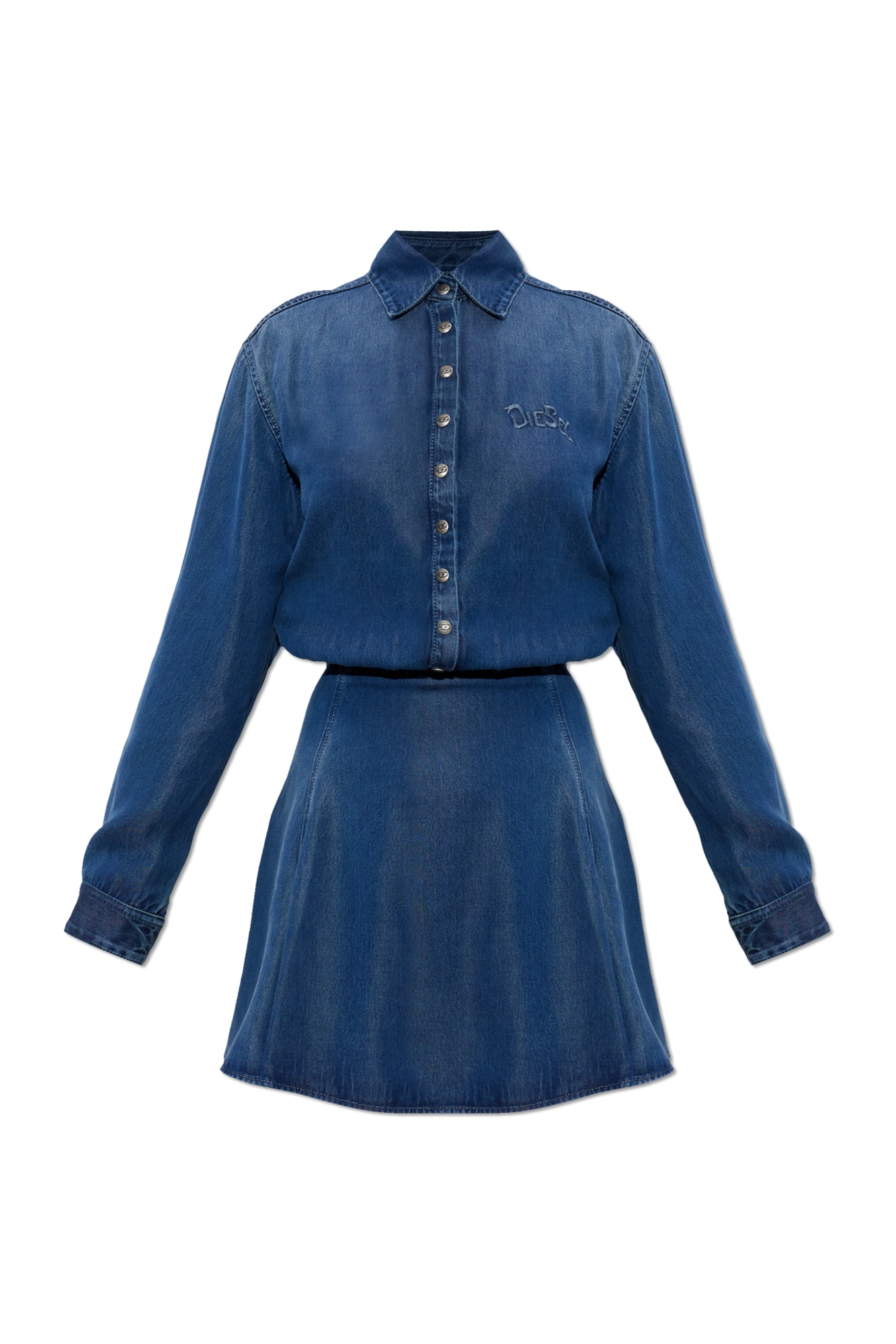 Diesel Jeansowa Sukienka ‘DE-DREVIA-S’, Kobiety, Niebieski