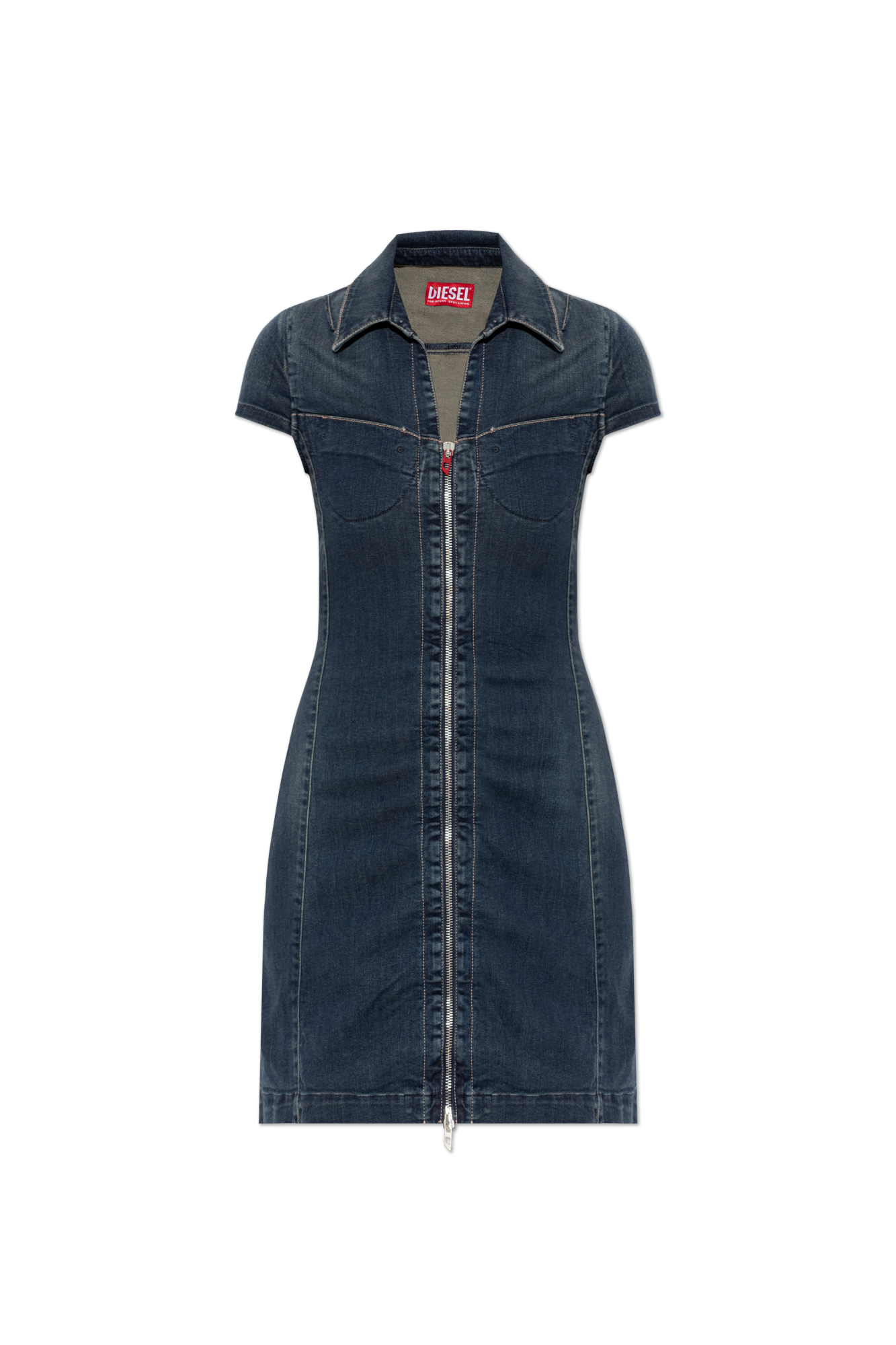 Diesel Sukienka ‘DE-LORVYN-S’, Kobiety, Granatowy