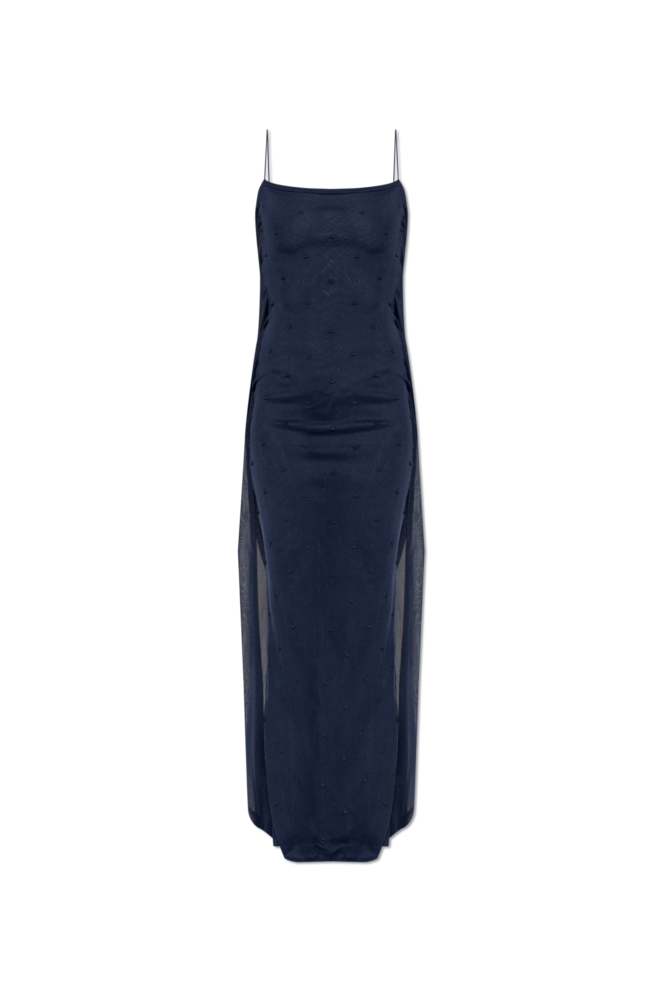 Jacquemus Sukienka `Plumetis`, Kobiety, Granatowy