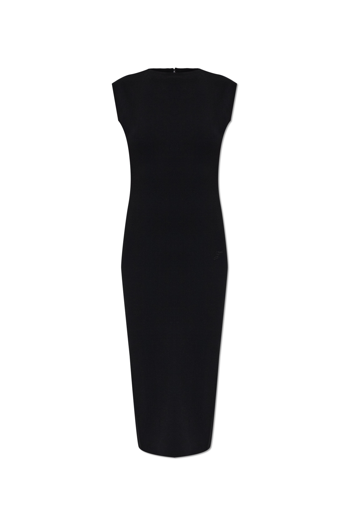 Jacquemus Sukienka ‘Alba Midi’, Kobiety, Czarny