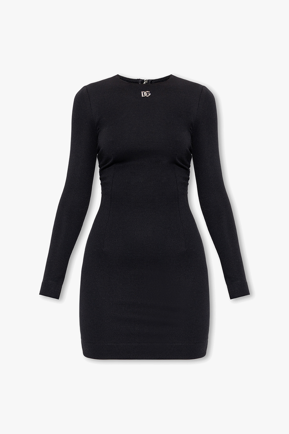 Dolce & Gabbana Krótka Sukienka, Kobiety, Czarny