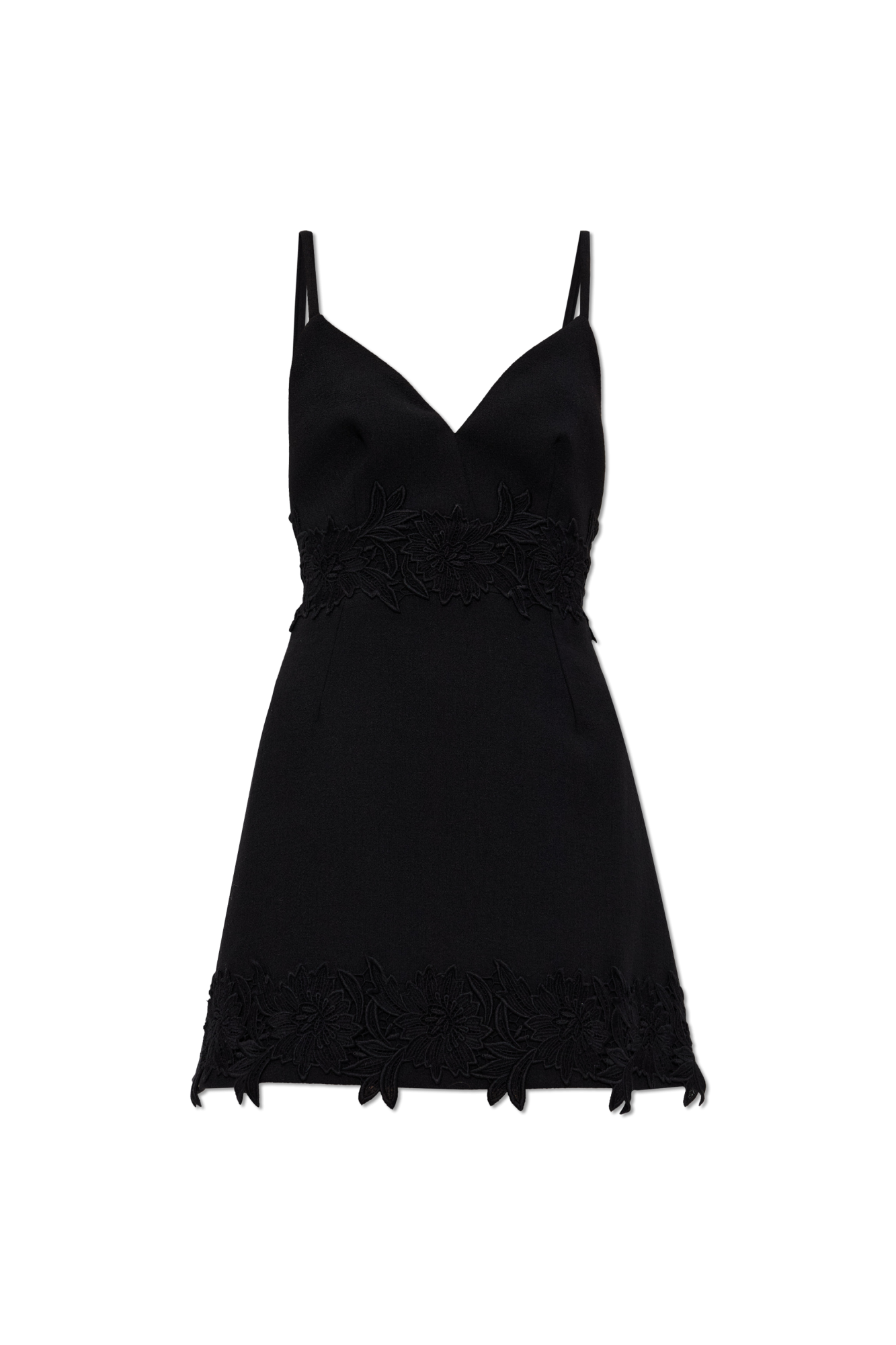 Dolce & Gabbana Krótka Sukienka Na Ramiączkach, Kobiety, Czarny