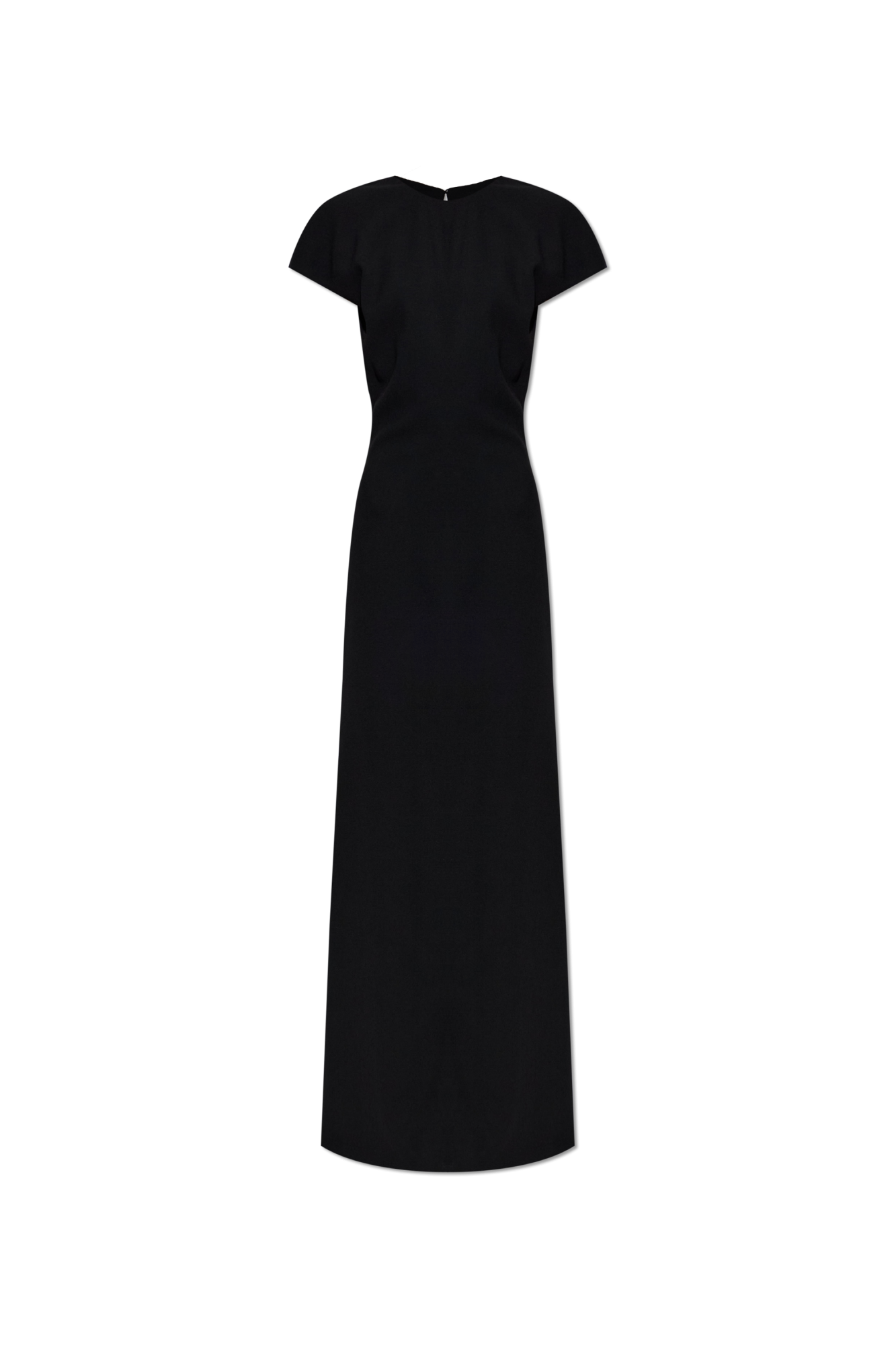JIL SANDER Wełniana Sukienka, Kobiety, Czarny