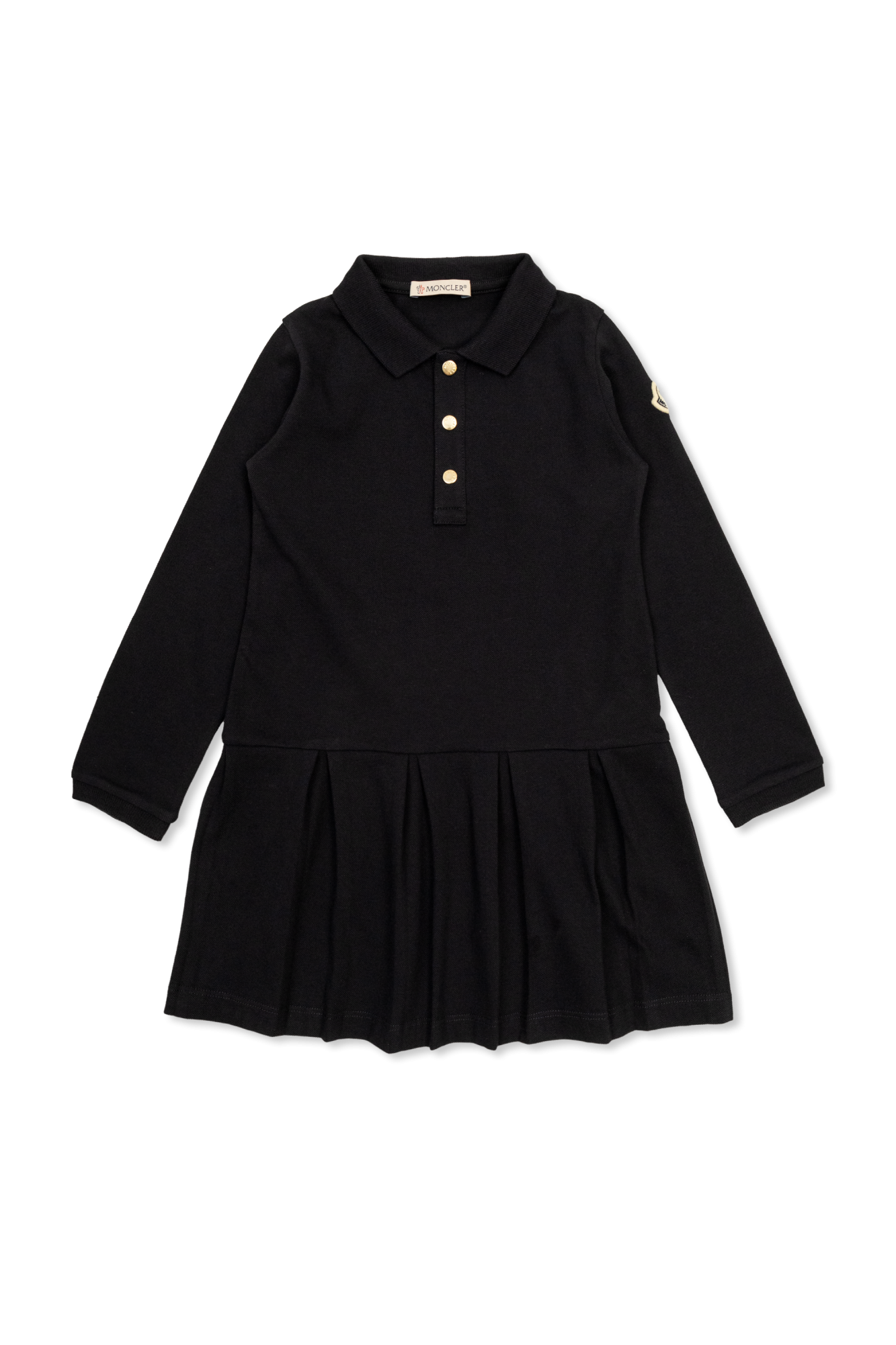 Moncler Enfant Sukienka Z Kołnierzem Typu Polo, Unisex, Granatowy