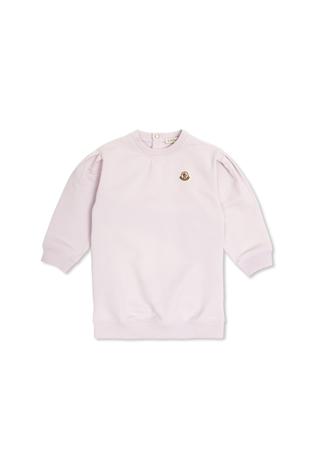 Moncler Enfant Sukienka Z Logo, Unisex, Fioletowy
