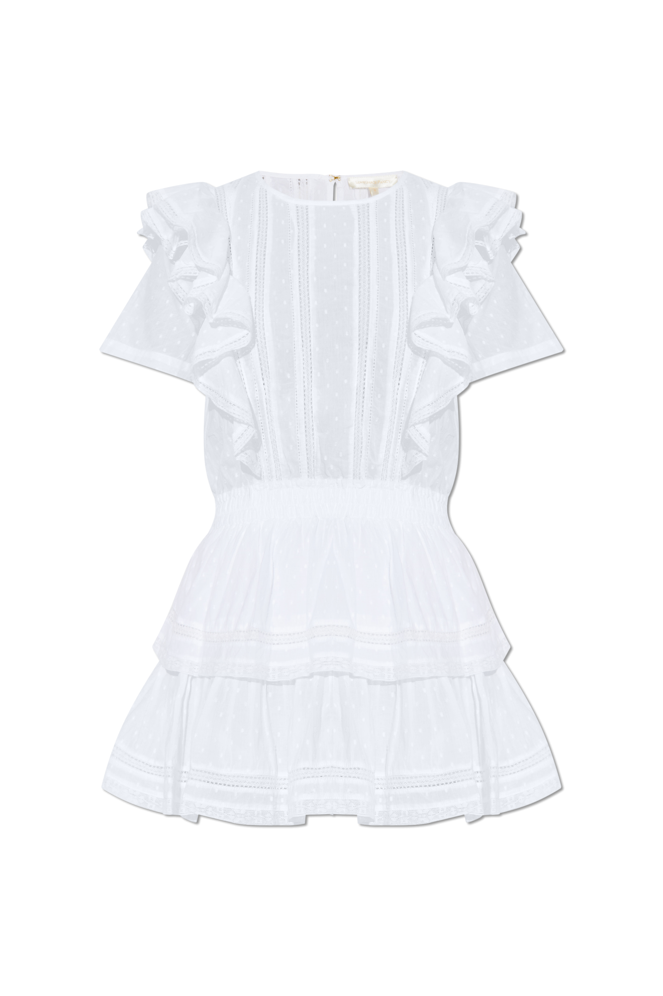 LoveShackFancy Sukienka `Natasha`, Kobiety, Biały
