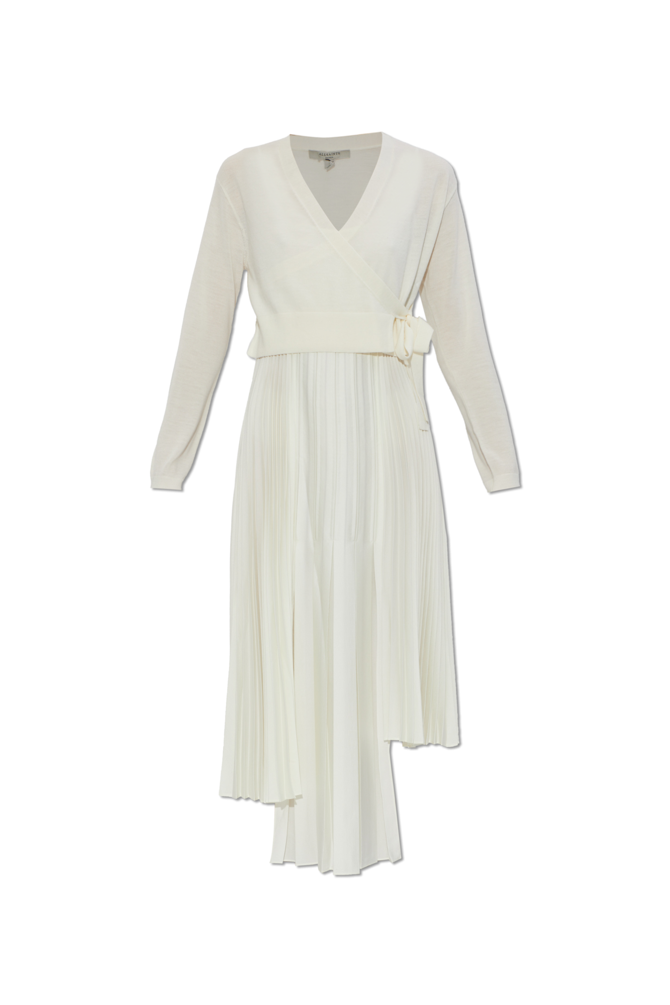 AllSaints Sukienka ‘Lucille’, Kobiety, Kremowy