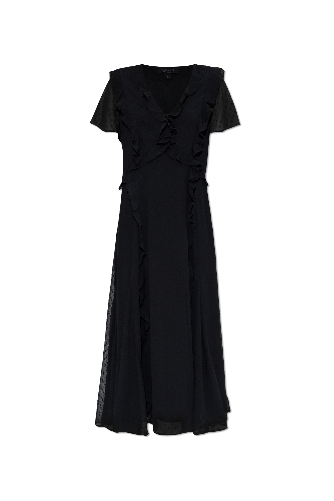 AllSaints Sukienka `Mari`, Kobiety, Czarny
