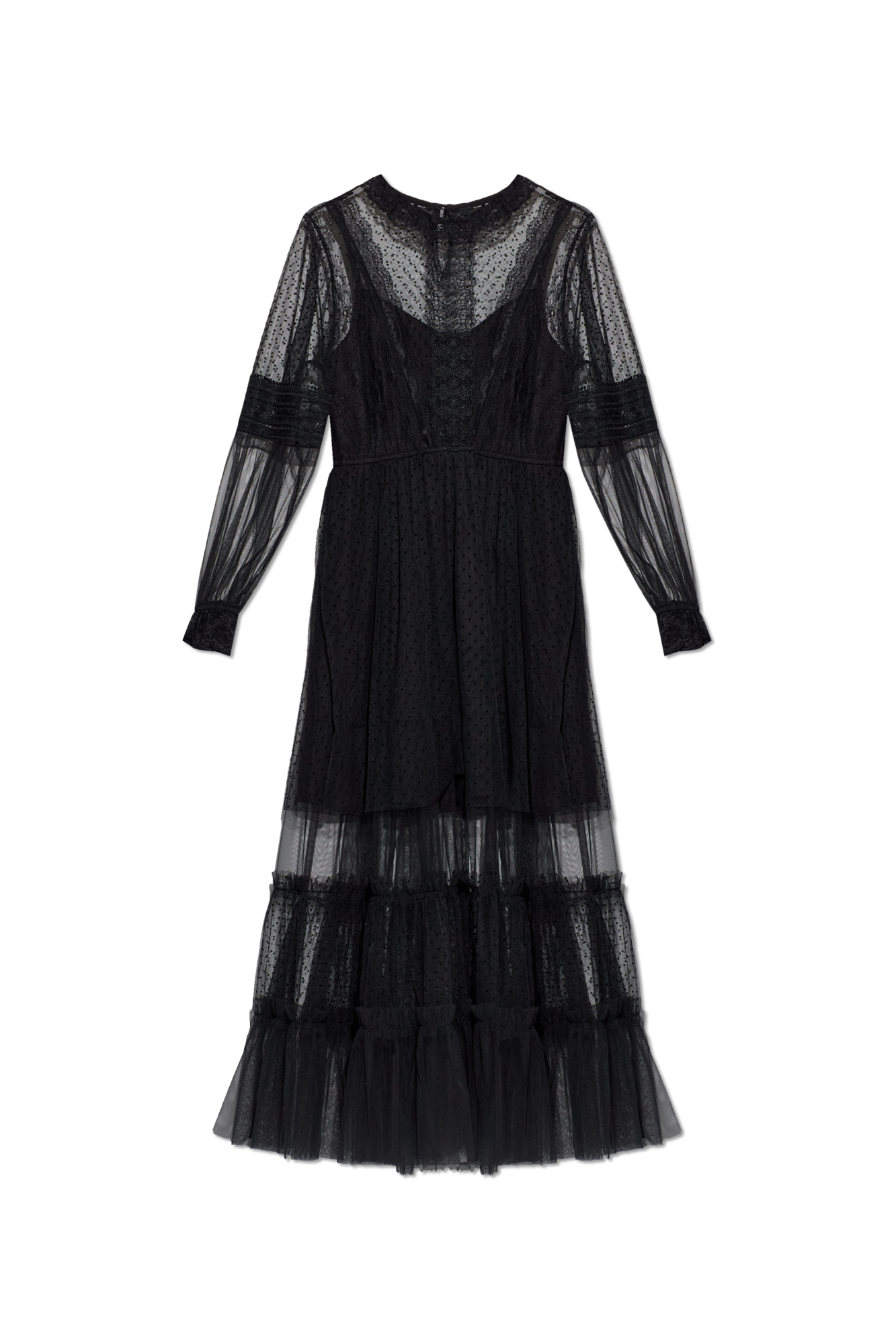 AllSaints Sukienka ‘Nita’, Kobiety, Czarny