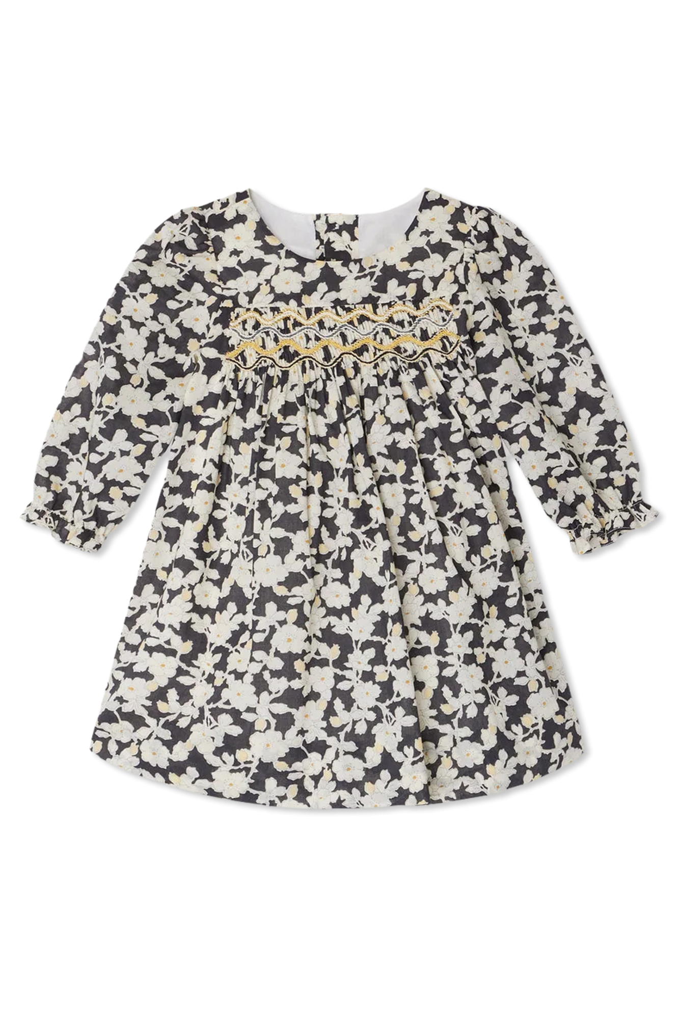 Bonpoint  Sukienka Z Motywem Kwiatowym, Unisex, Czarny