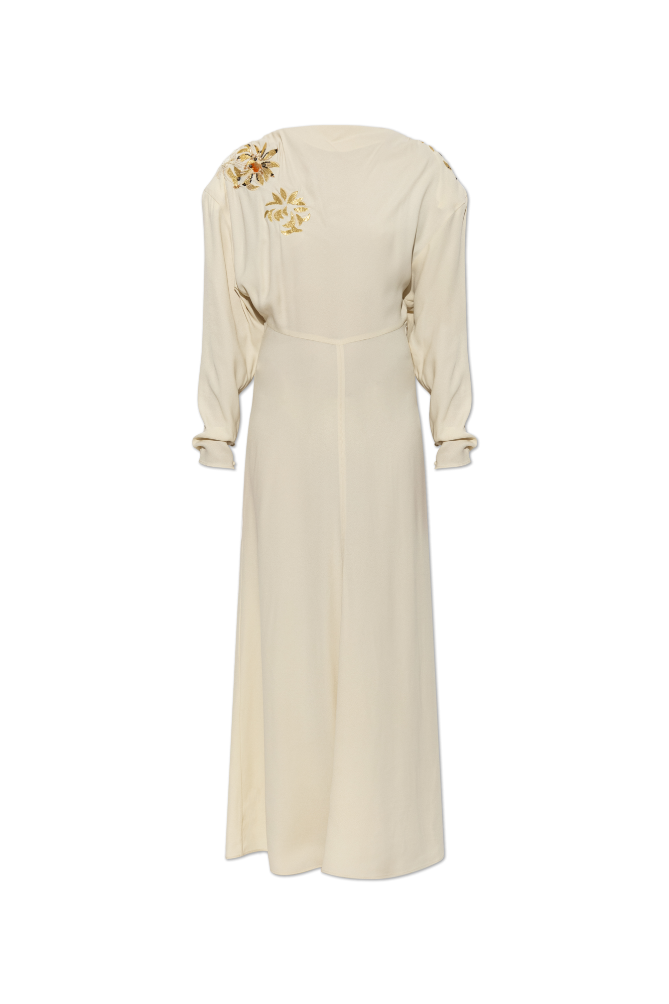 Isabel Marant Sukienka `Samsha`, Kobiety, Kremowy
