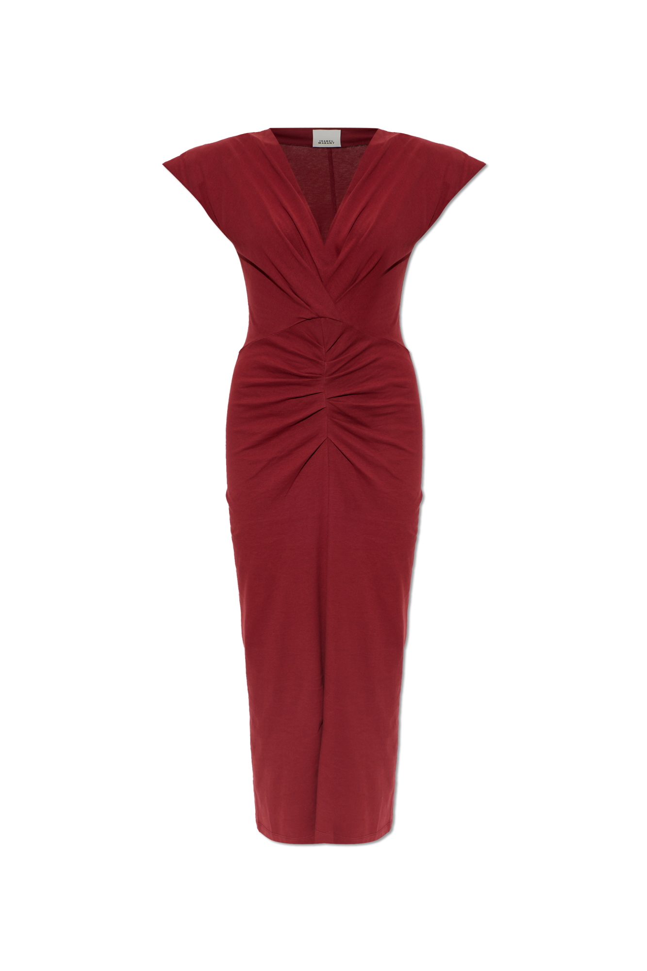 Isabel Marant Sukienka `Nadra`, Kobiety, Bordo