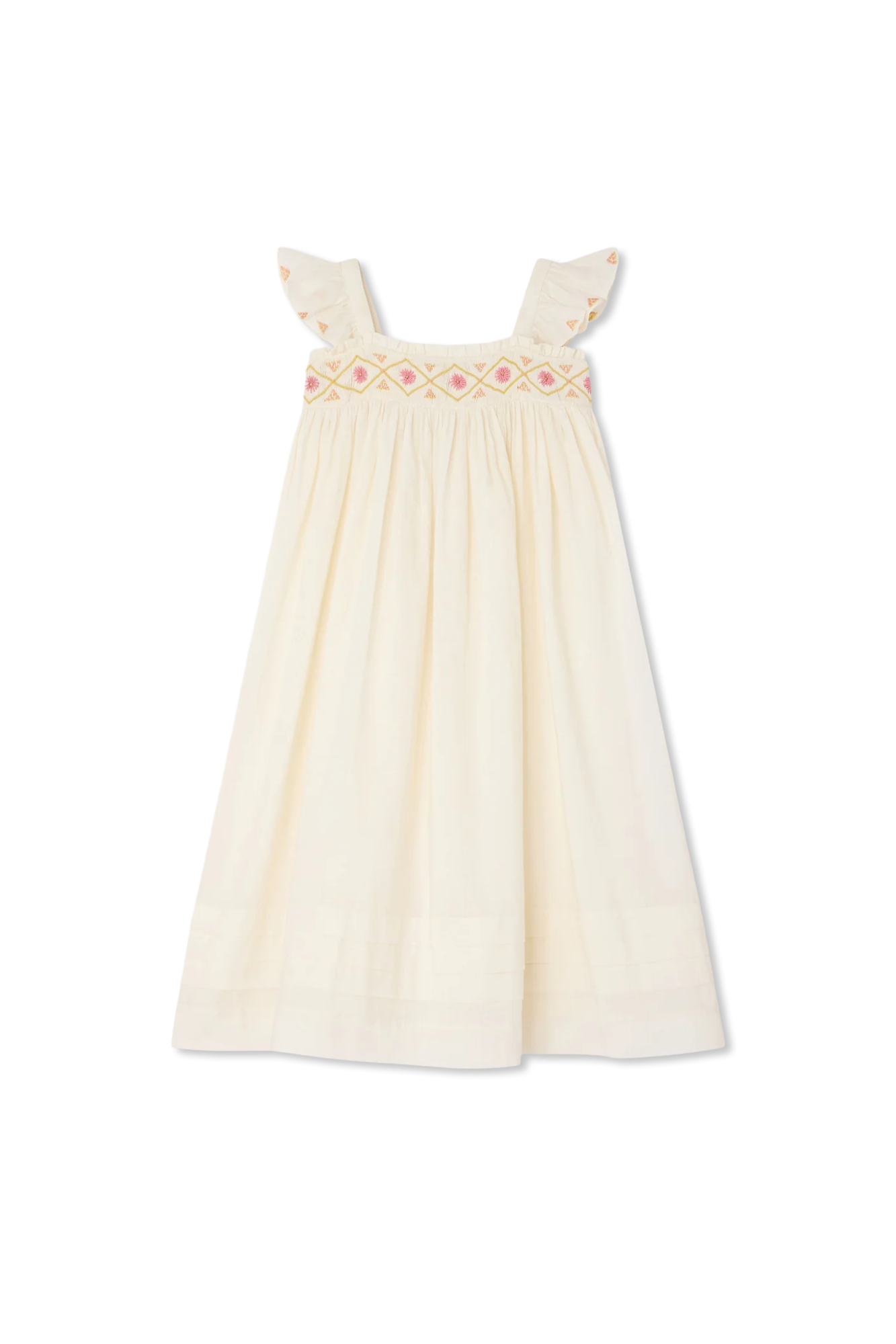 Bonpoint  Sukienka ‘Laora’, Unisex, Kremowy