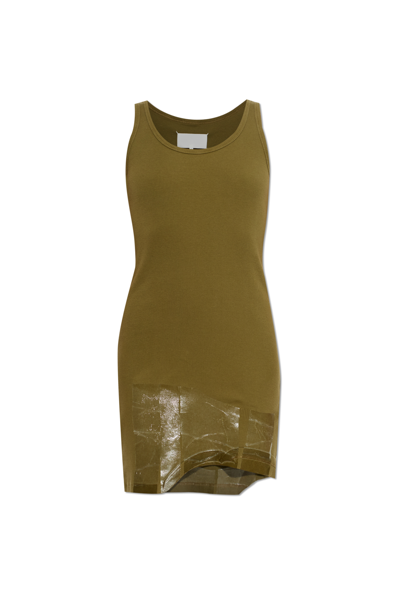 Maison Margiela Sukienka O Asymetrycznym Kroju, Kobiety, Zielony