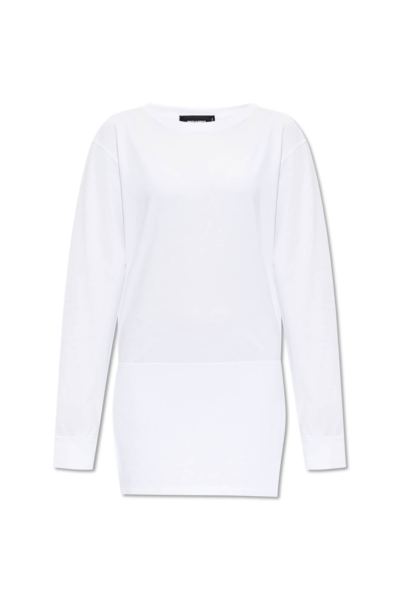 Dsquared2 Sukienka Z Nadrukiem, Kobiety, Biały