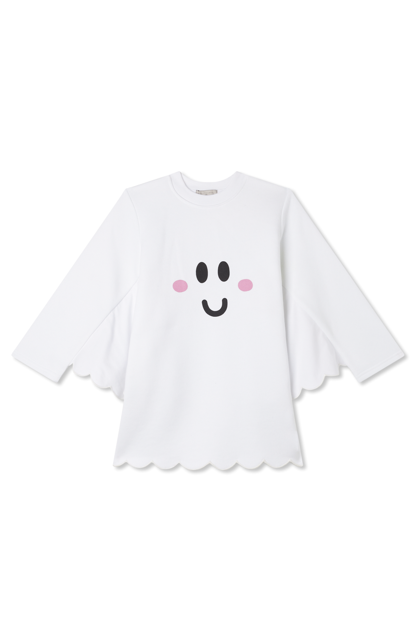 Stella McCartney Kids Sukienka Z Nadrukiem, Unisex, Biały