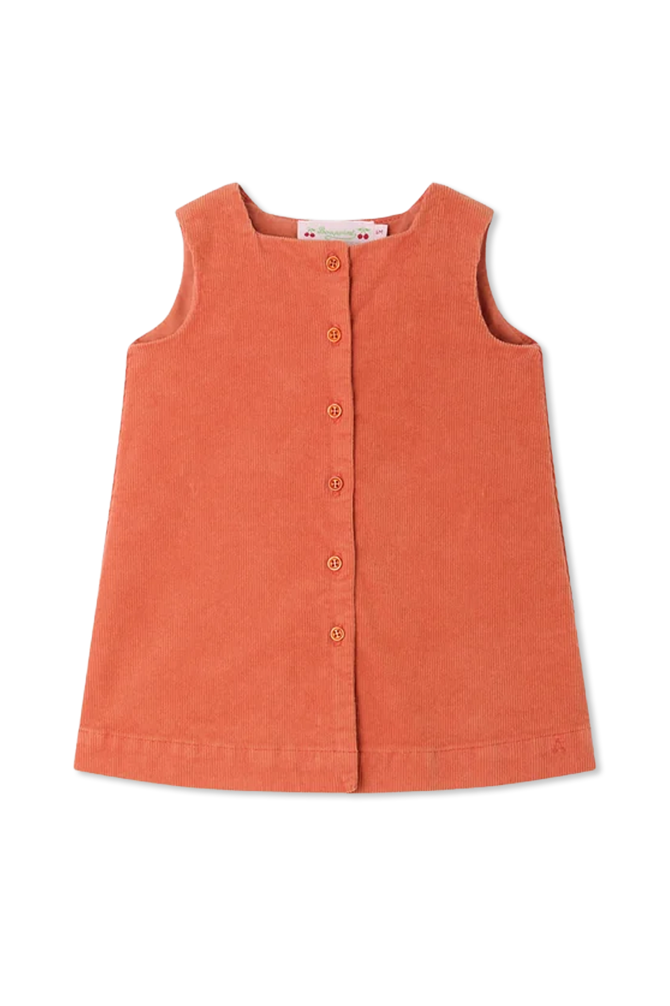Bonpoint  Sztruksowa Sukienka `Jacquine`, Unisex, Pomarańczowy