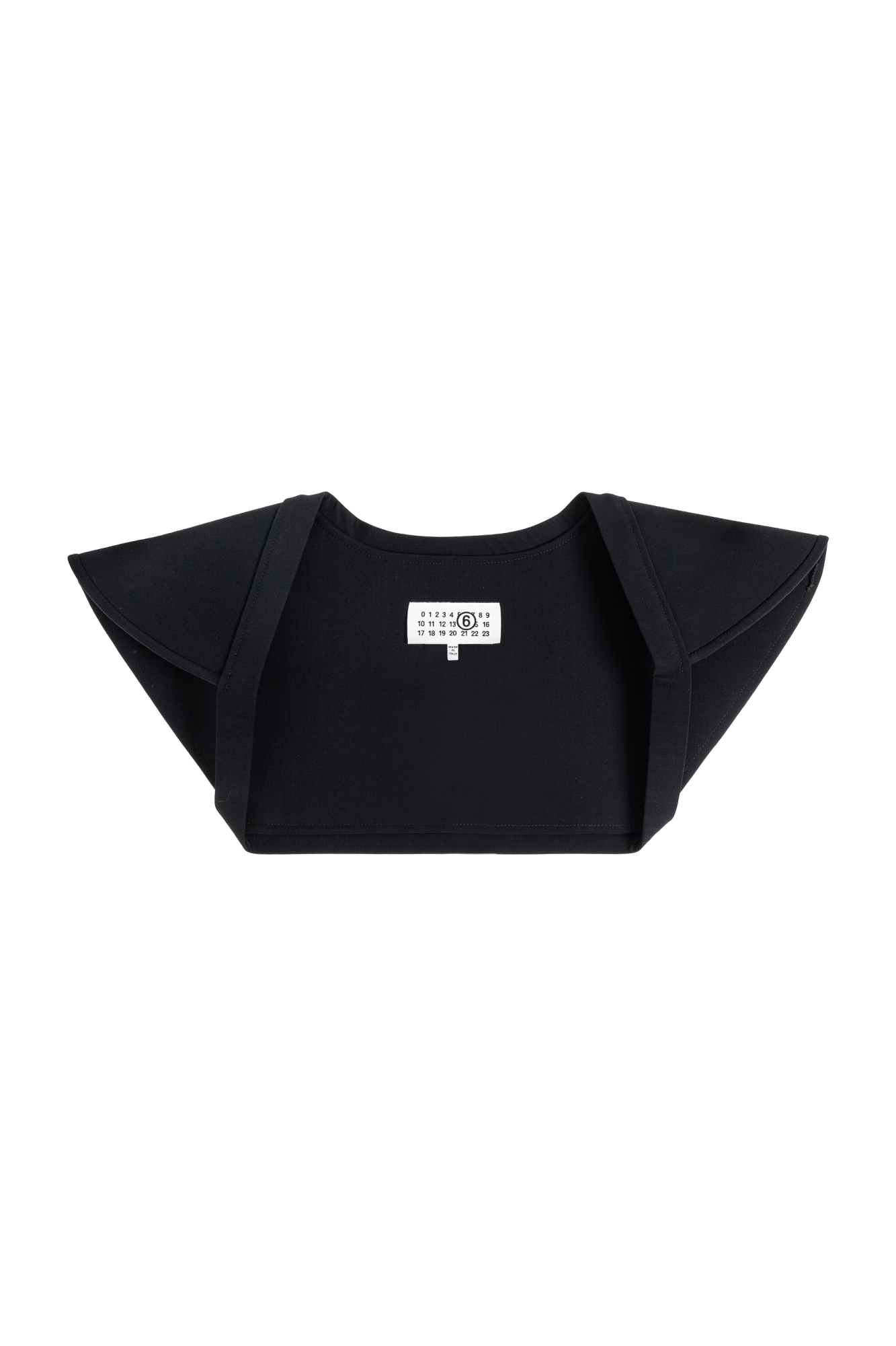 MM6 Maison Margiela Usztywniane Bolerko, Kobiety, Czarny